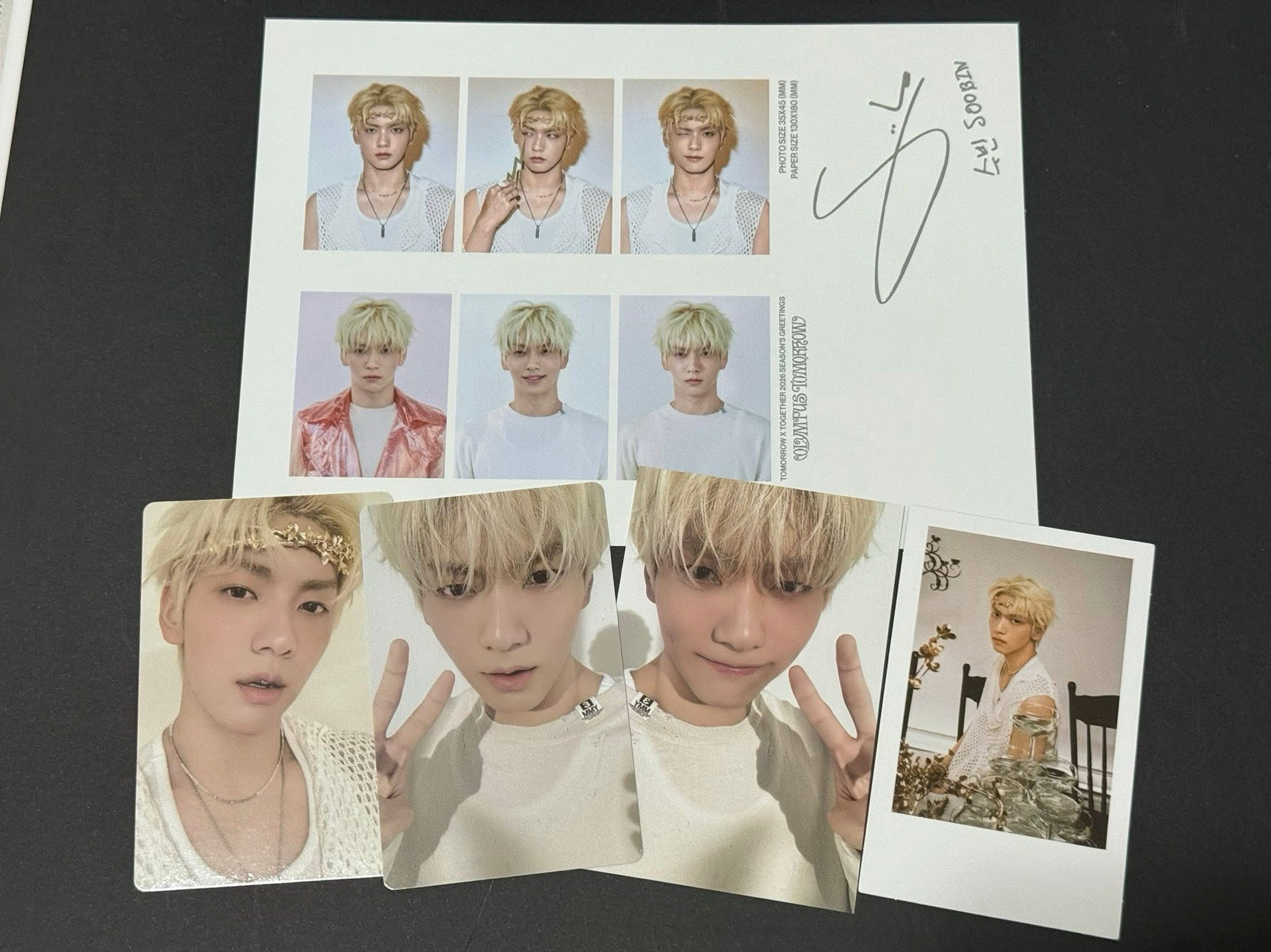 秀彬 2026年曆個人set