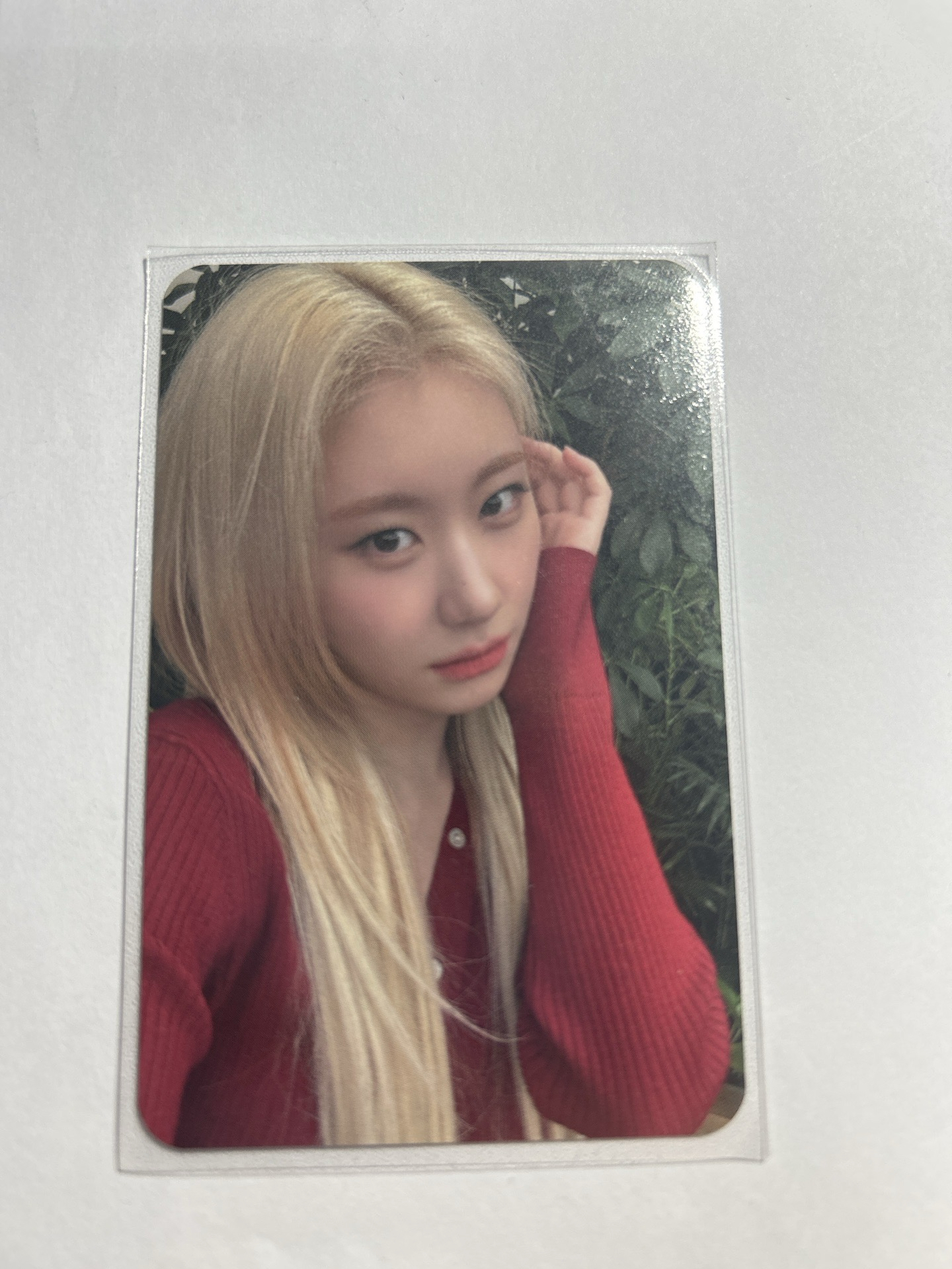 itzy mk 撩髮 彩領