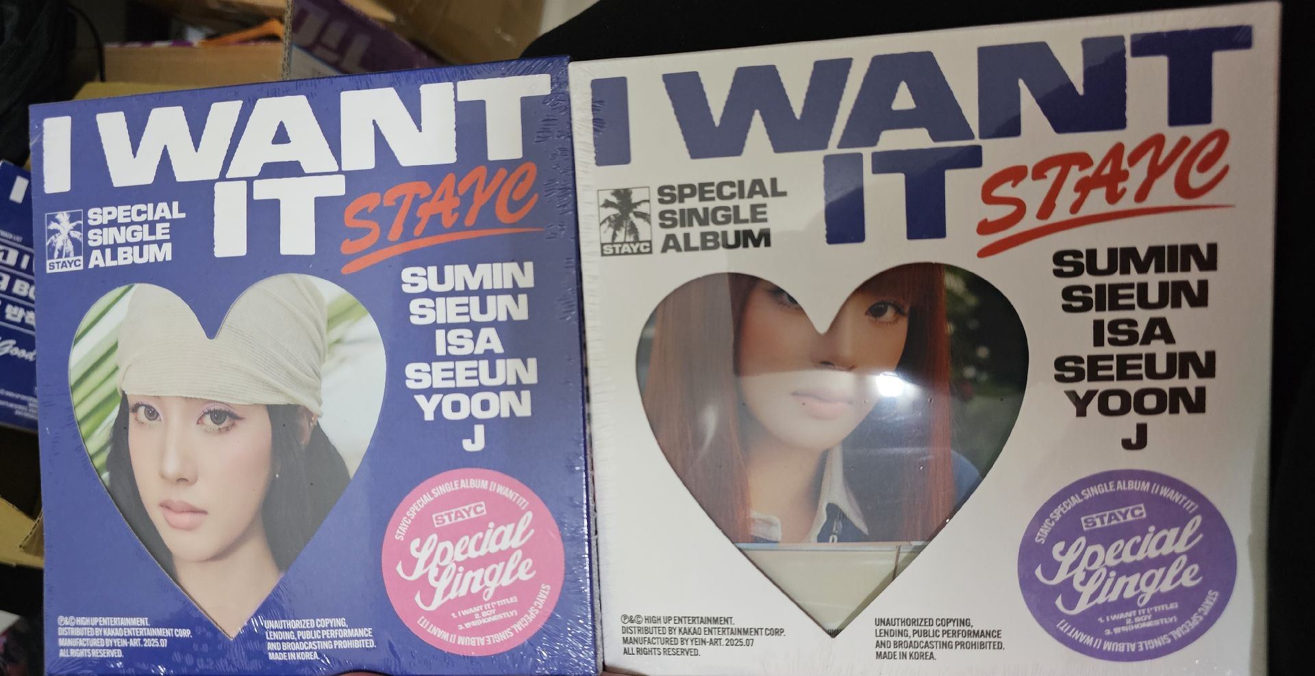 Stayc I want it 未拆專