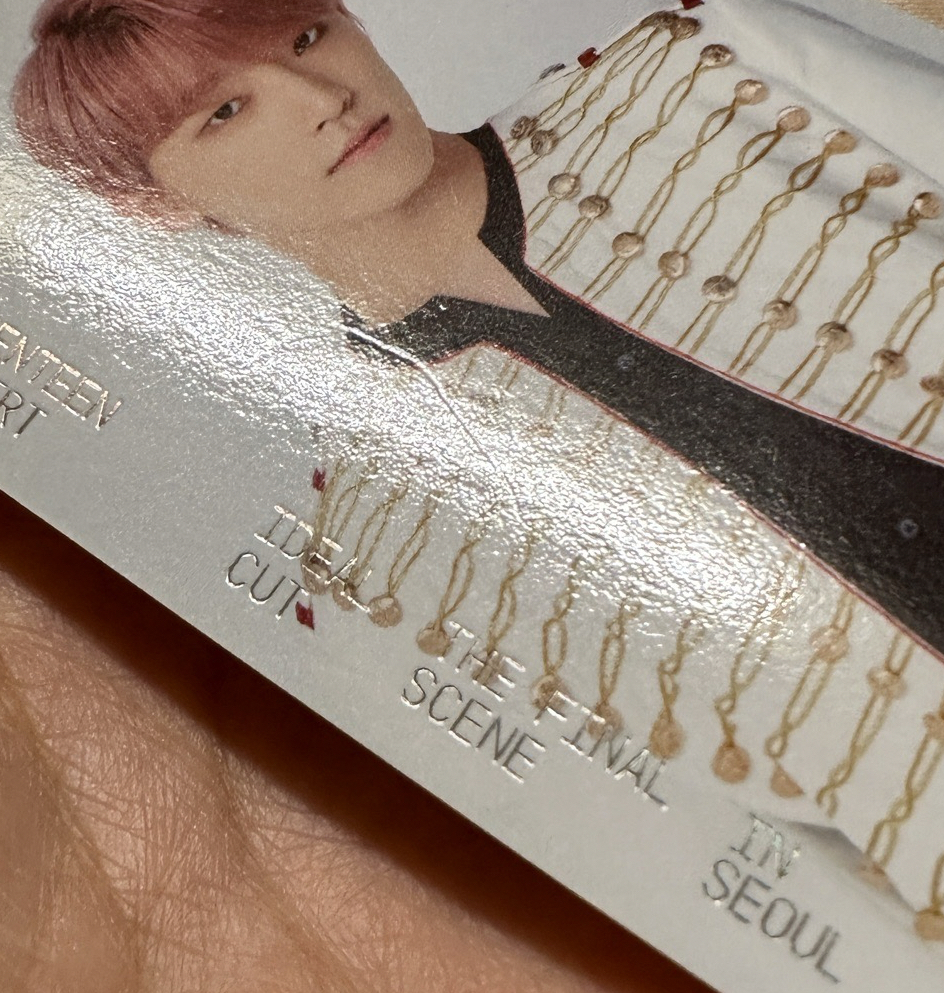 李燦DINO IDEAL CUT演唱會卡包卡