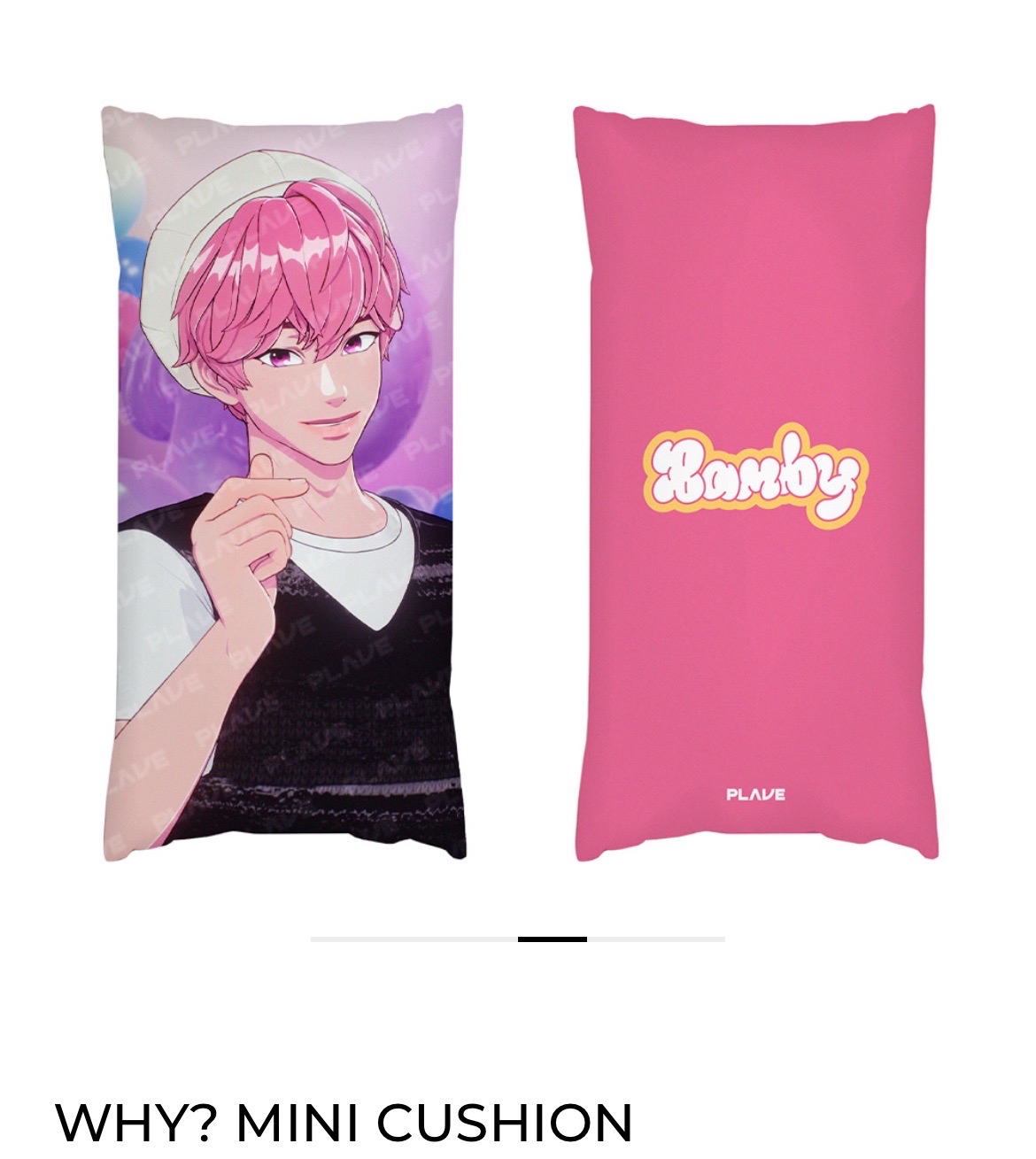 斑比 why?周邊小抱枕