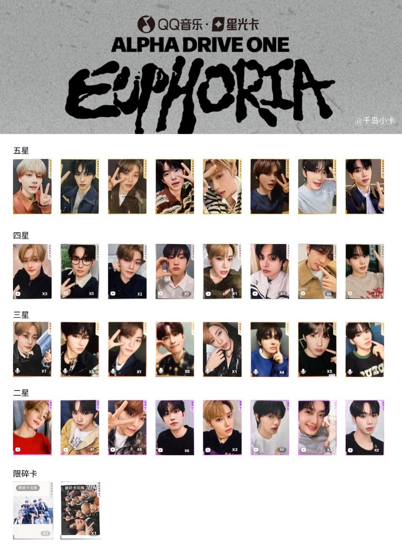 （非現）ALD1星光卡套出+單散卡