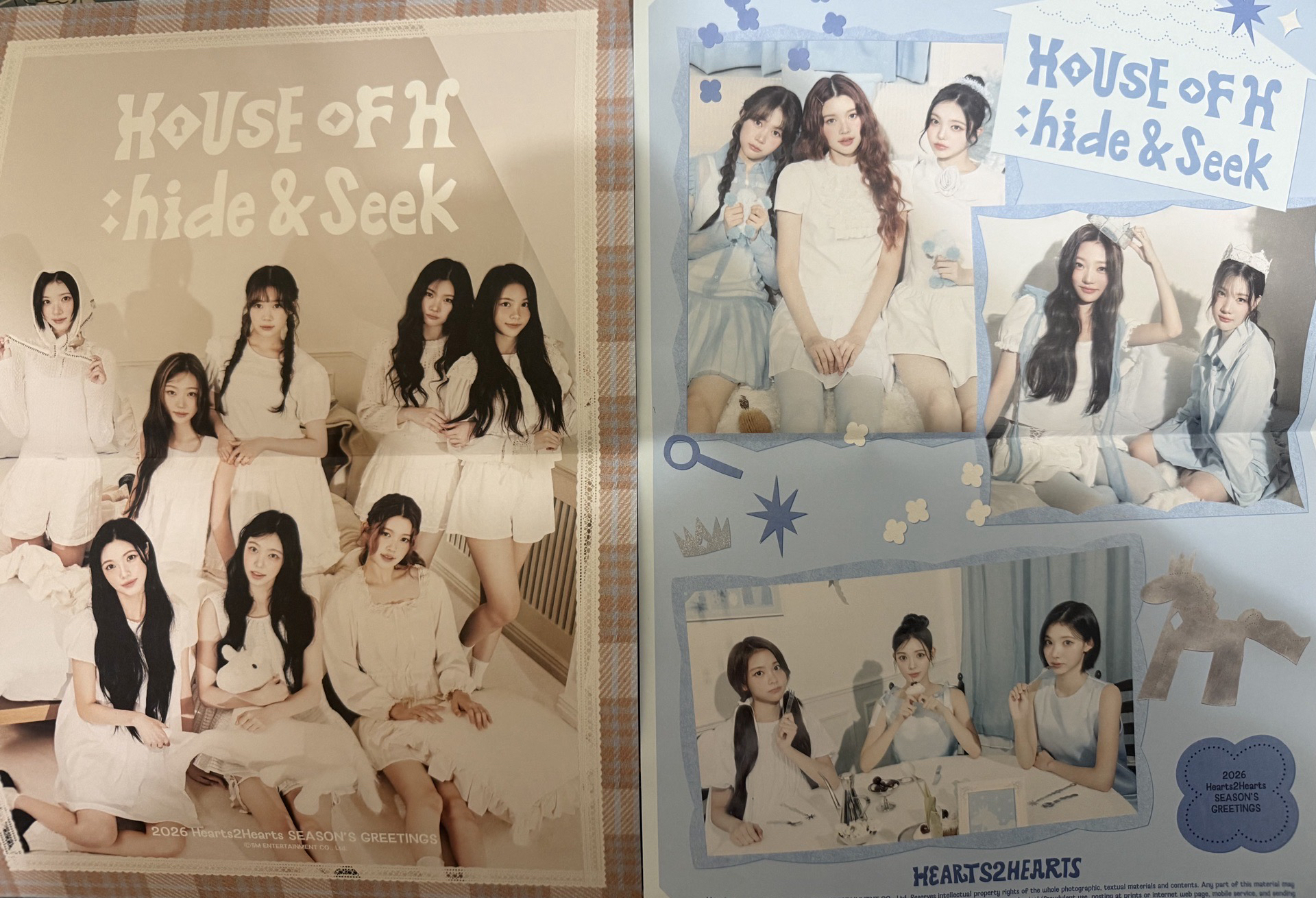heart2heart(h2h)2026年曆個人set（含K4特典）