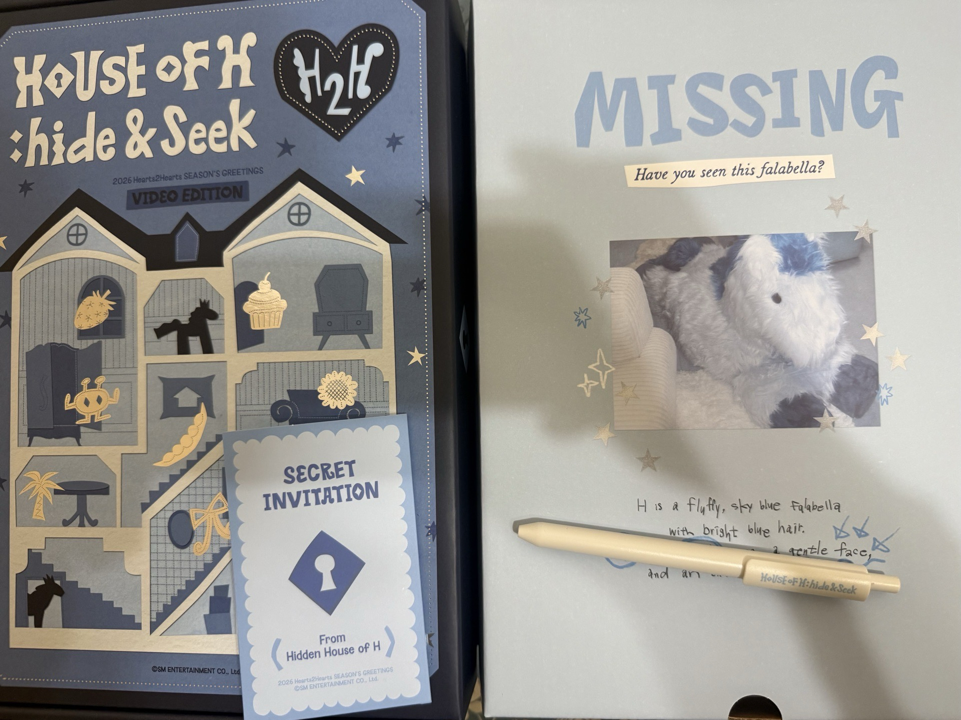 heart2heart(h2h)2026年曆個人set（含K4特典）