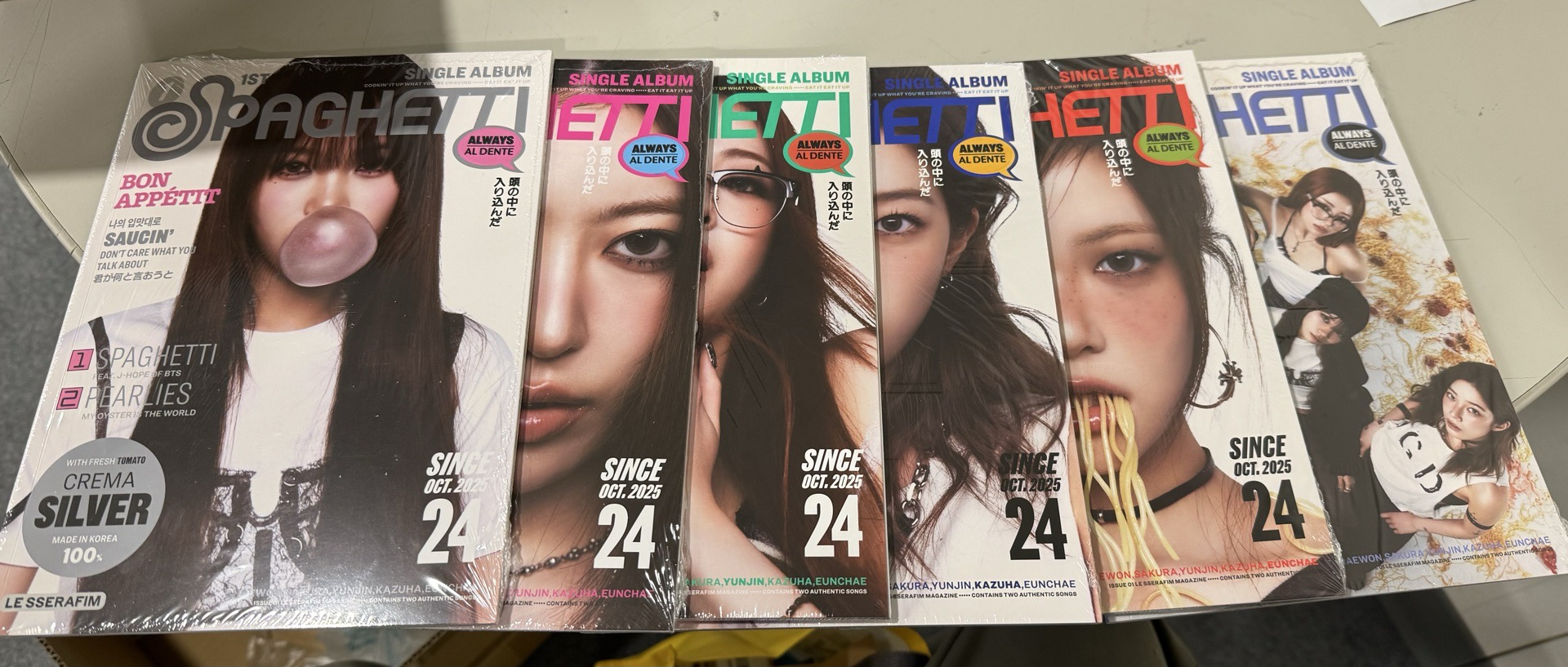 LE SSERAFIM 11/19 東蛋安可場限 Day2 采櫻允葉採 特典&未拆專