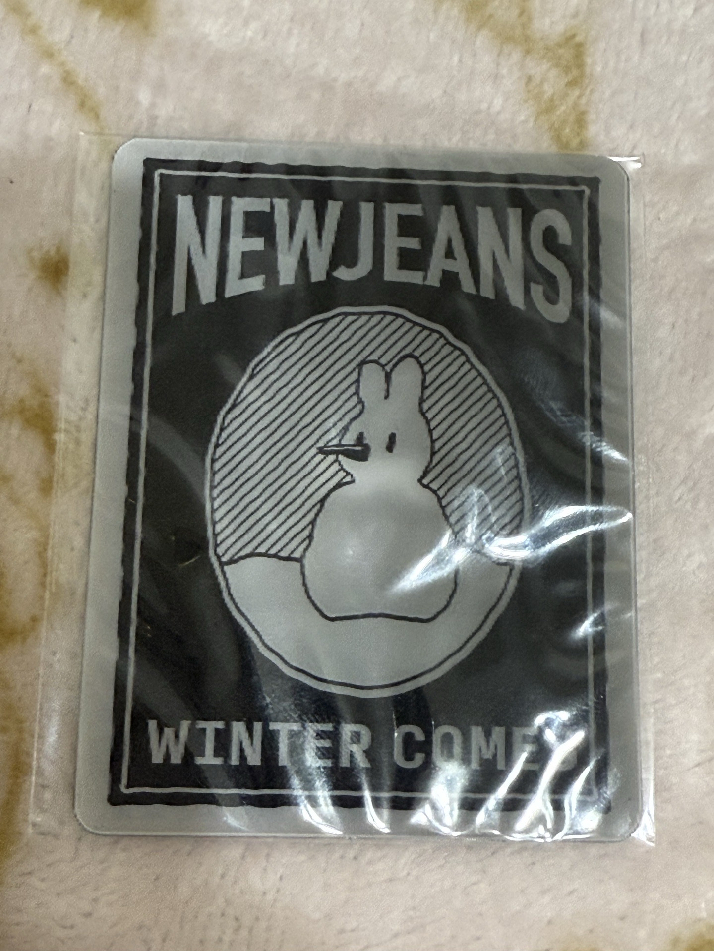 NJZ(newjeans)OMG日咖特典鑰匙圈送變化卡