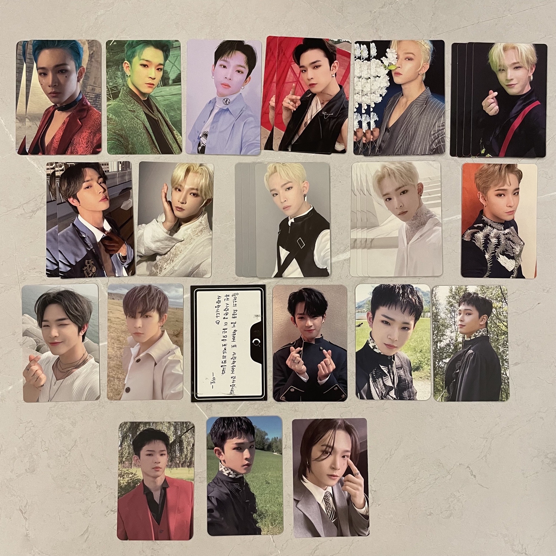 ONEUS LEEDO 金建學 이도 小卡 官方周邊 專輯 寫真