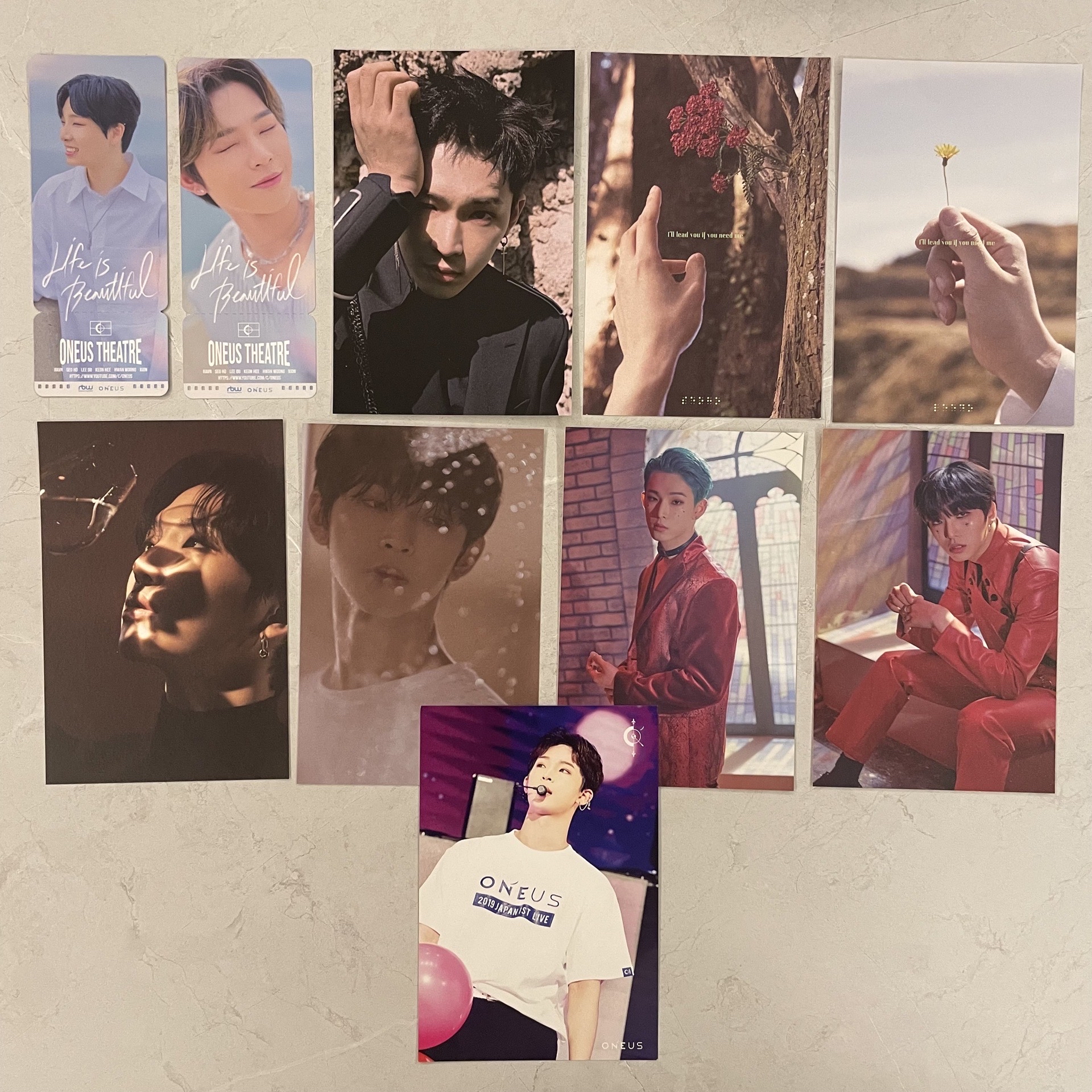 ONEUS LEEDO 金建學 이도 小卡 官方周邊 專輯 寫真