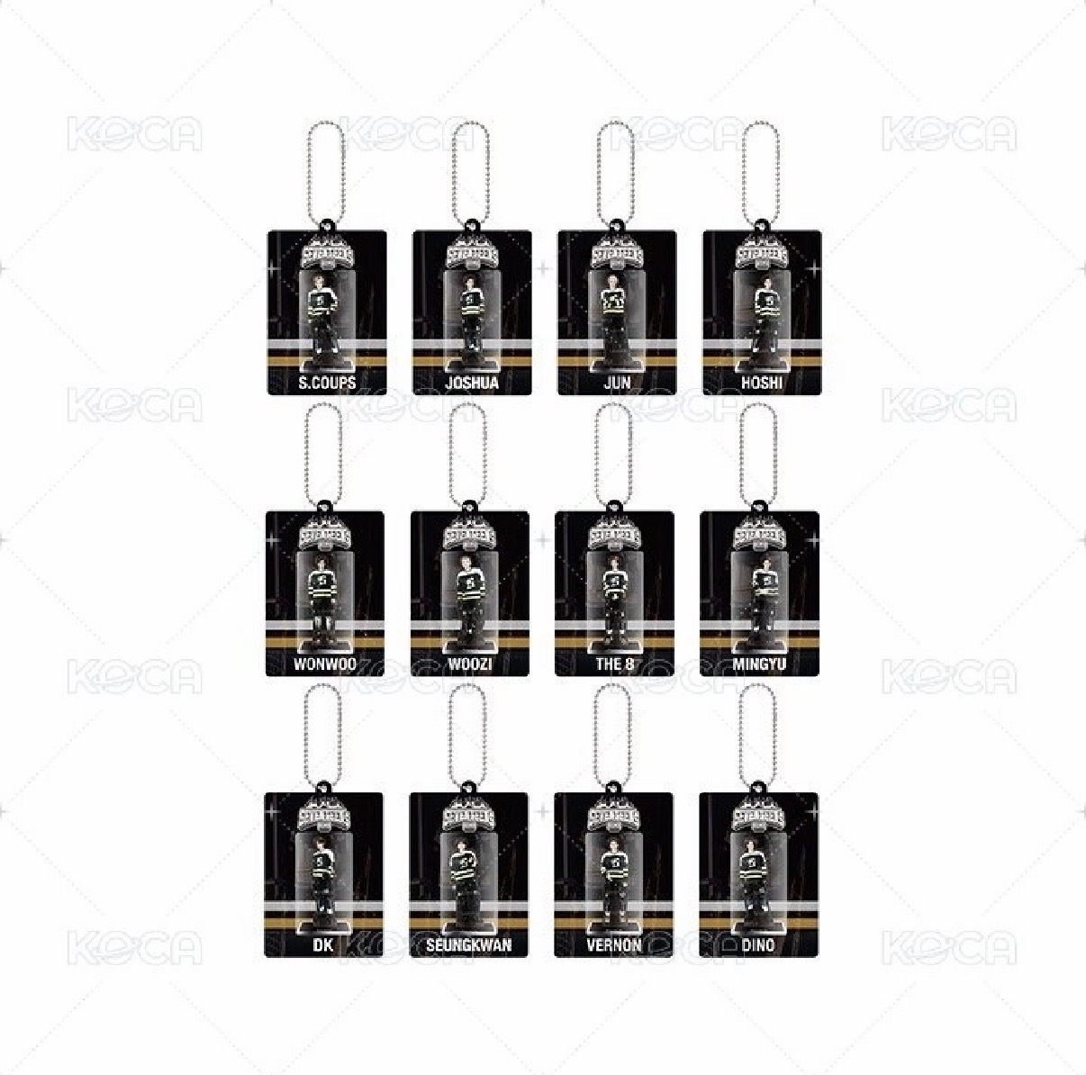 25’HOME 壓克力小盒子 The 8鑰匙圈吊飾 