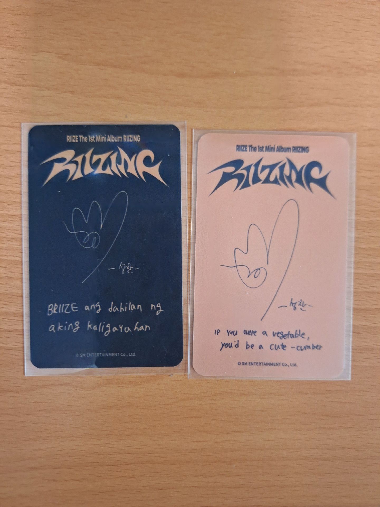 燦牛仔全套裝 簽售卡