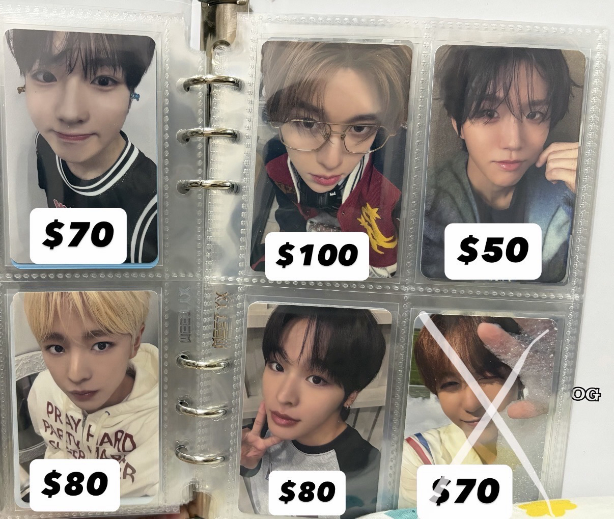 NCT wish 特典卡/專卡