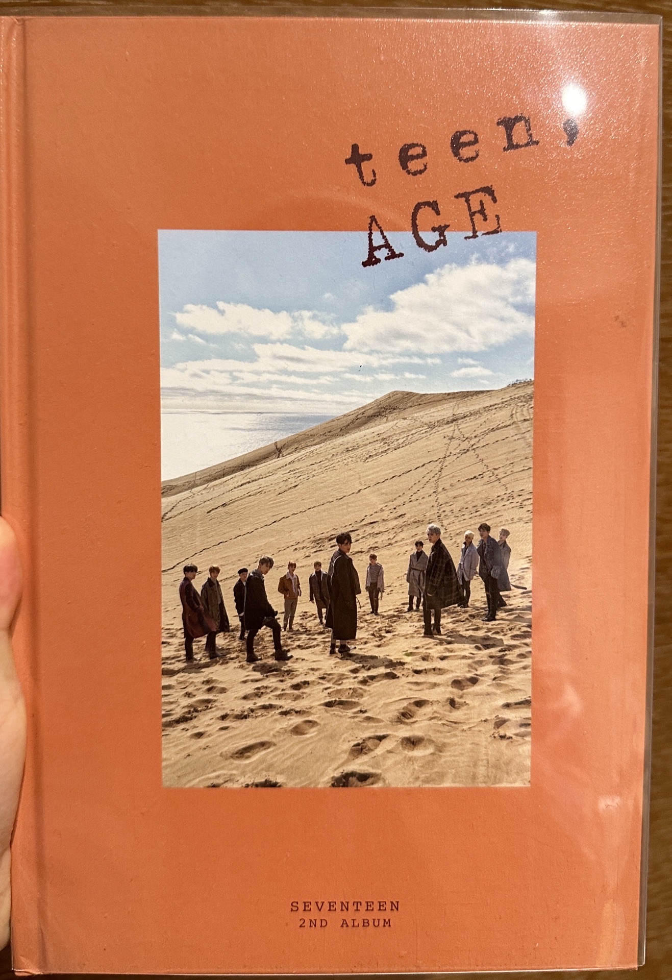 SEVENTEEN正規二輯TEENAGE橘版空專（初販版本）