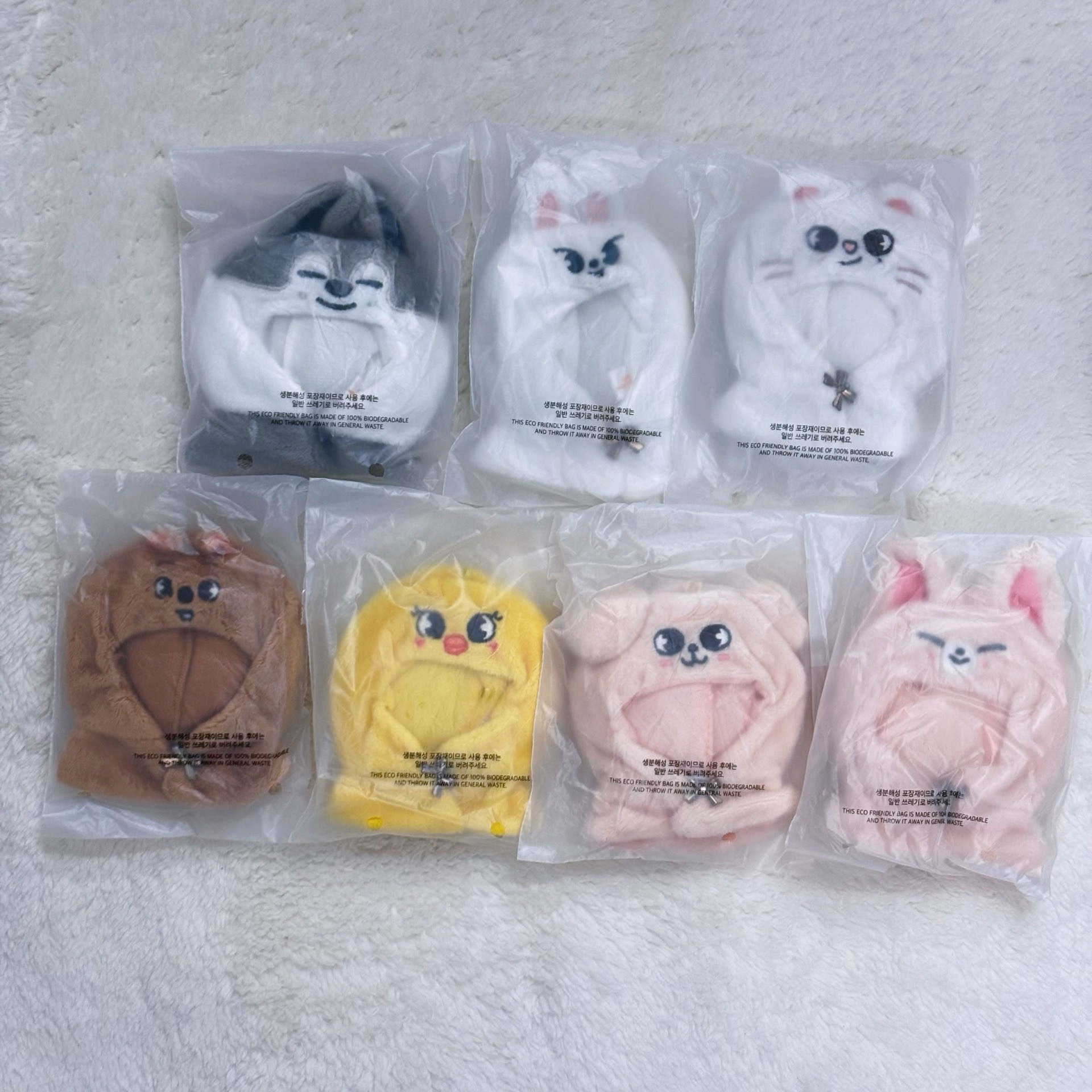 SKZOO各種娃娃、卡套