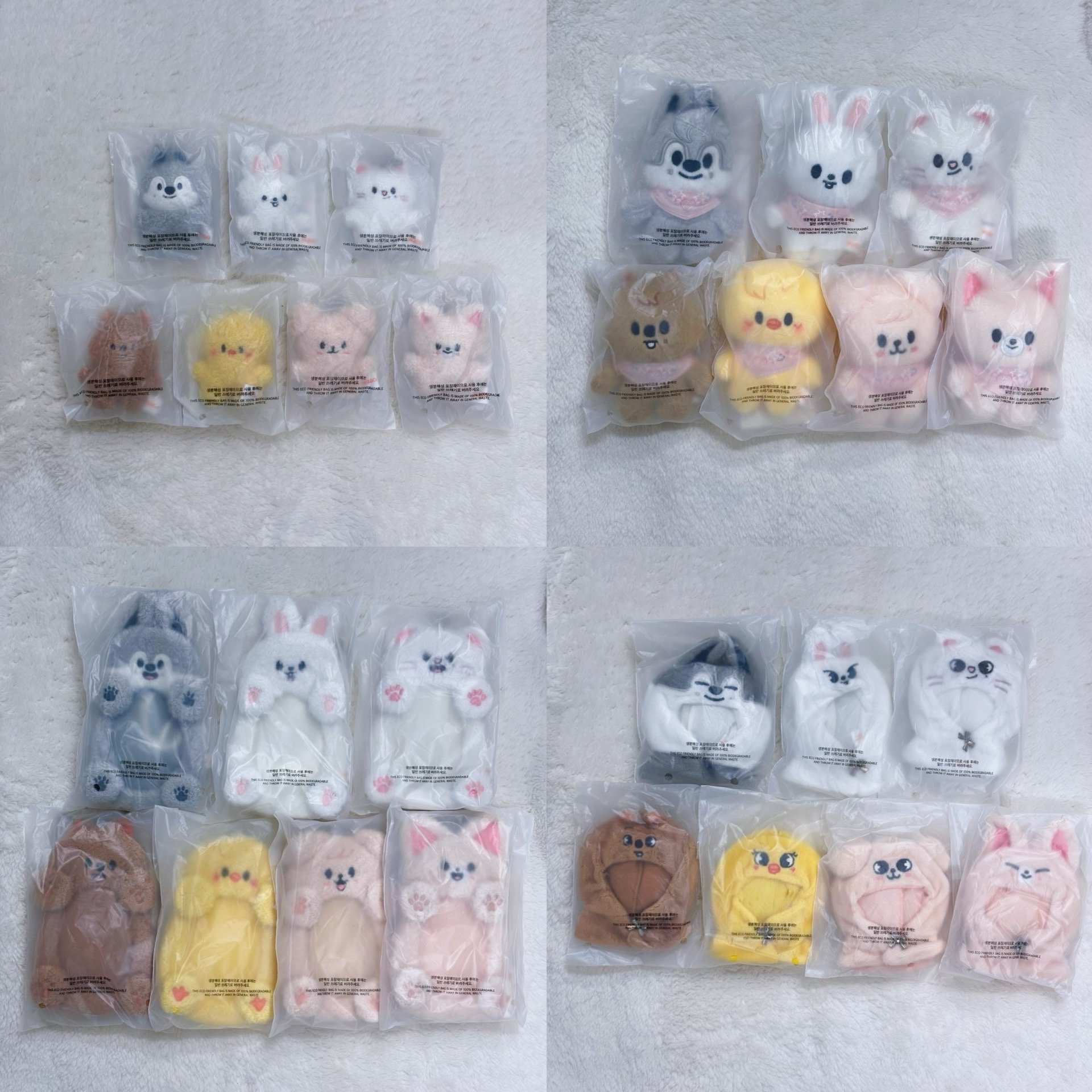 SKZOO各種娃娃、卡套