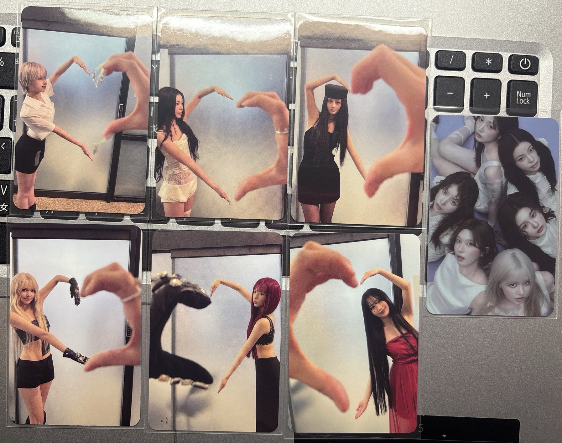 NMIXX 正規一限量專套卡 QR未掃