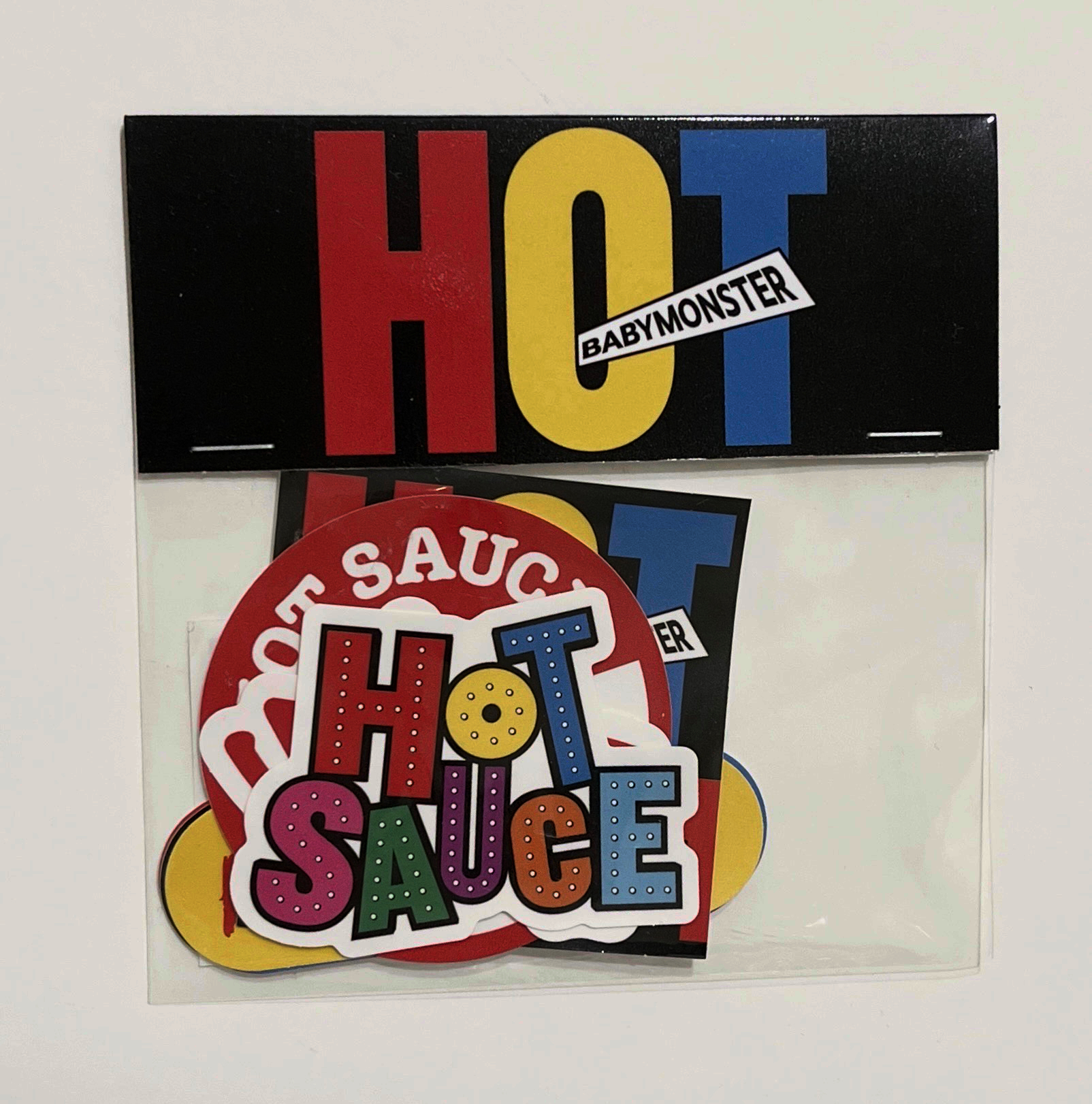 全新未拆HOT SAUCE貼紙組