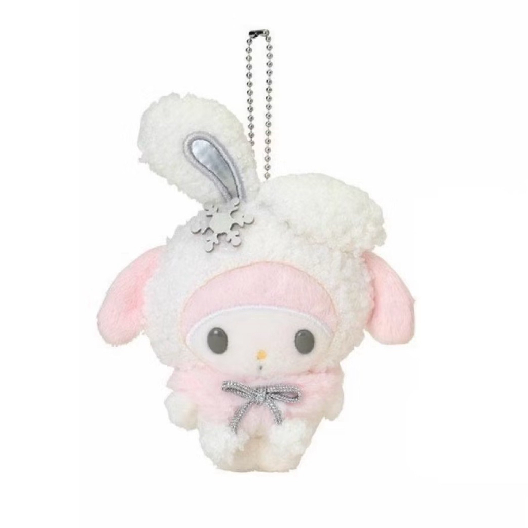 雪兔美樂蒂 吊飾娃娃