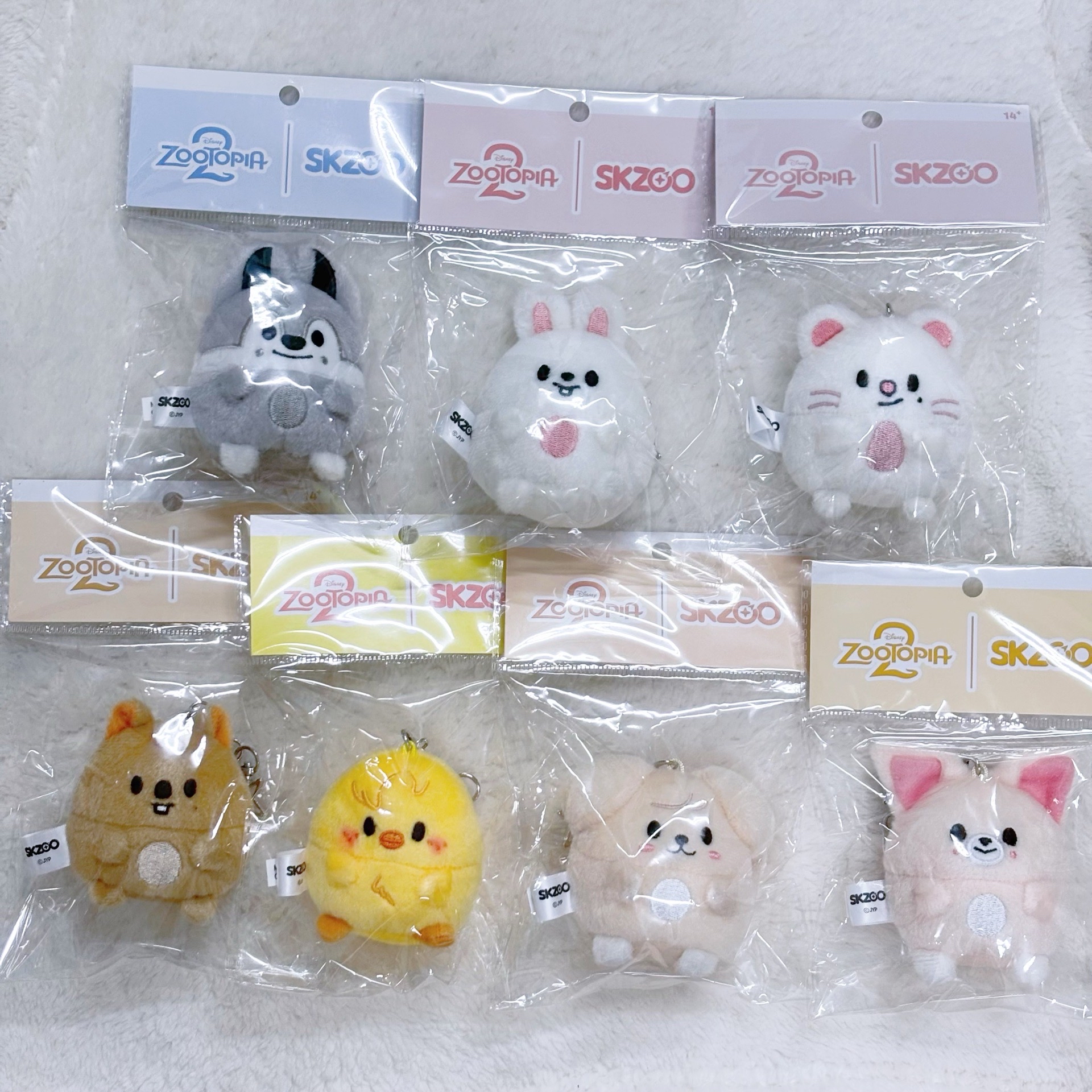 ZOOTOPIA 2 x SKZOO 吊飾娃 動物方城市聯名