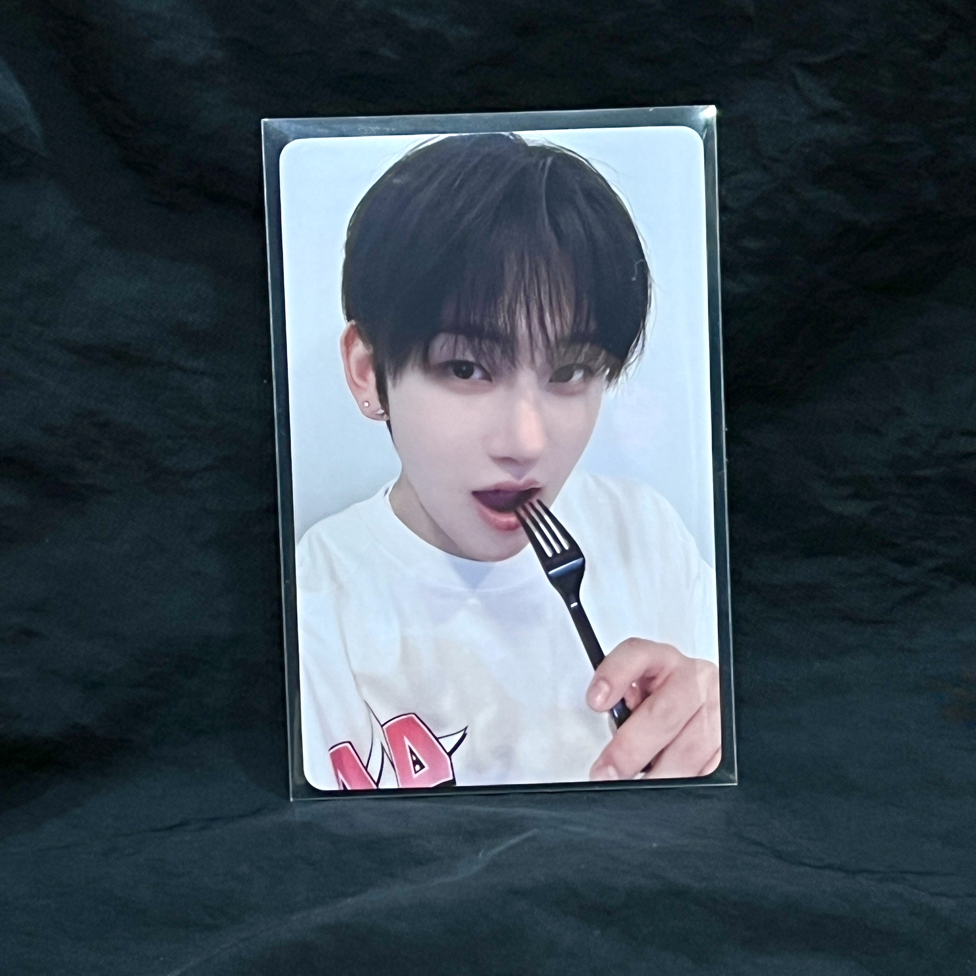 KM 台北簽售 叉子特典卡 全員