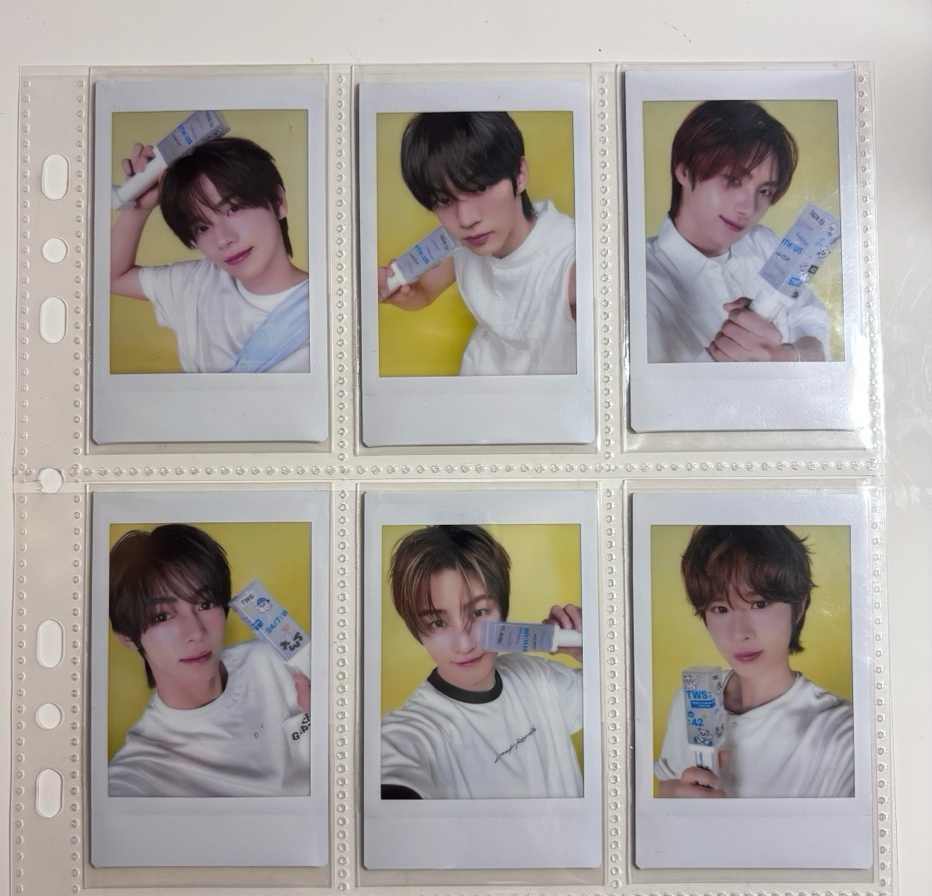 日巡 拍立得 整套6成員 可當3張綁卡