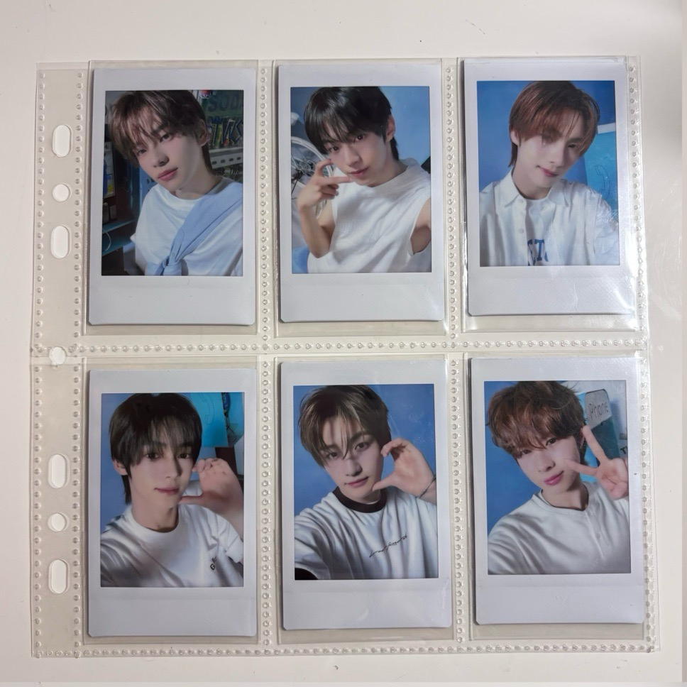 日巡 拍立得 整套6成員 可當3張綁卡