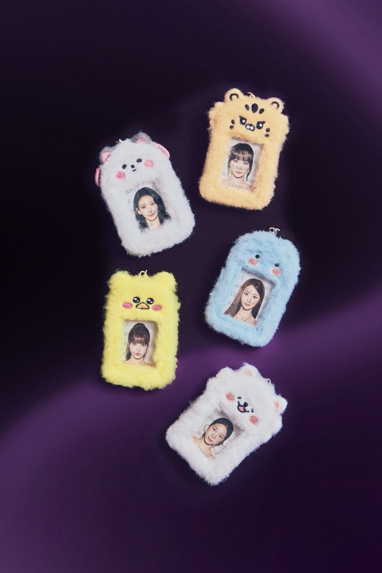 韓安可週邊 採證件照毛絨卡套