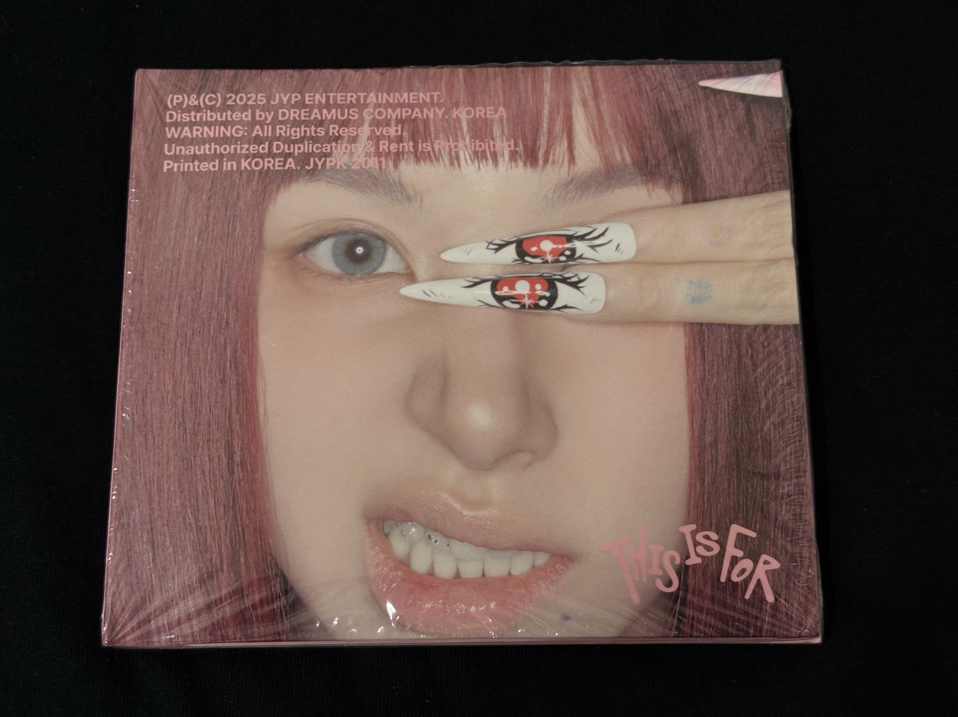 彩瑛THIS IS FOR單封 未拆專輯