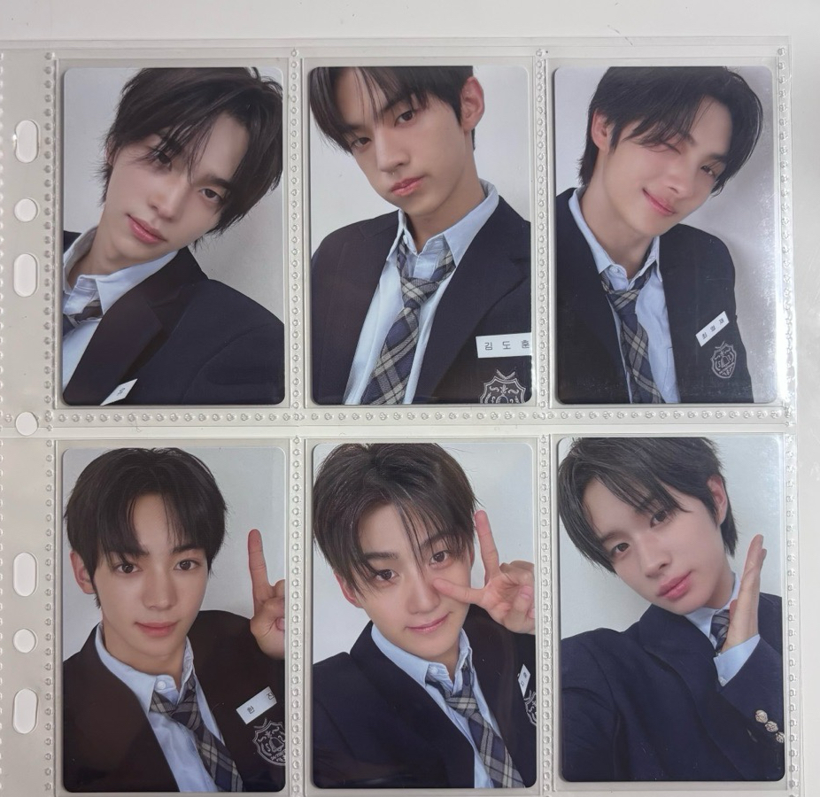 單曲 電子專卡 一套6成員 可當2張綁卡