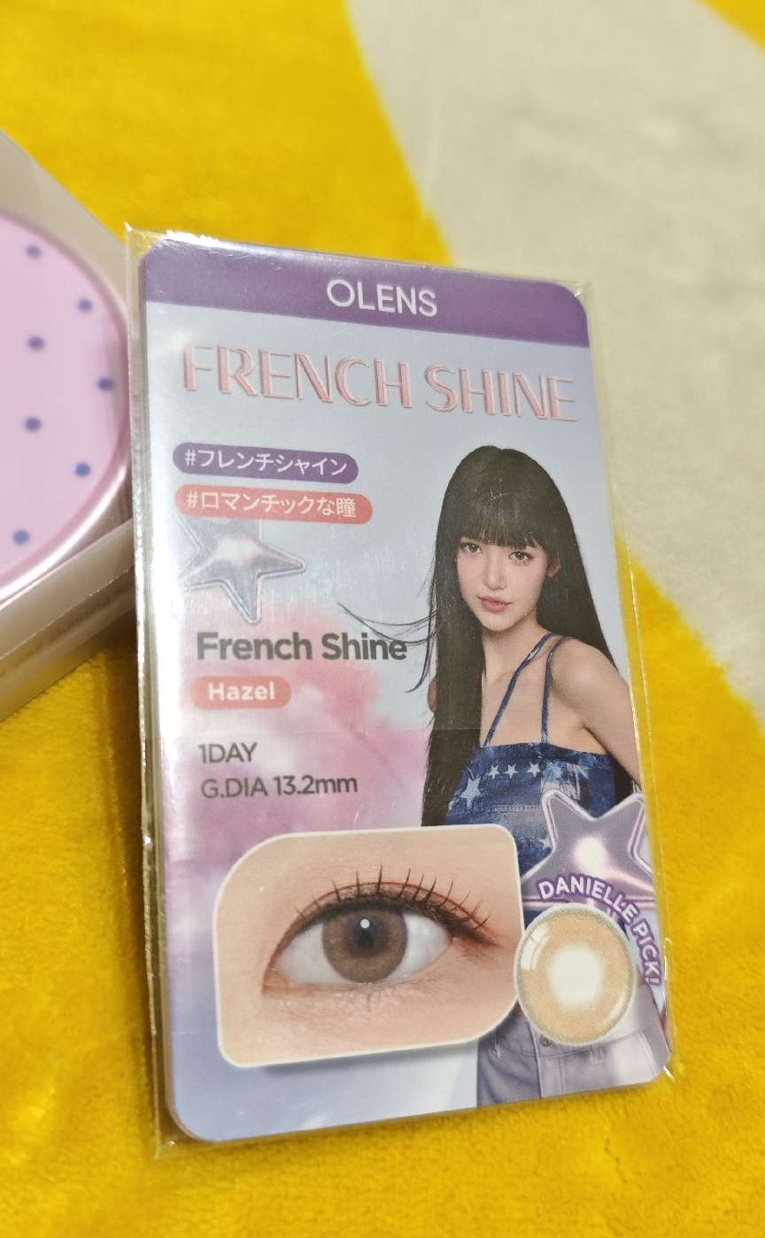 NewJeans OLENS 日版2.0 代言特典小卡組(全套未拆6張+有外包裝聯名附鏡子美瞳盒)