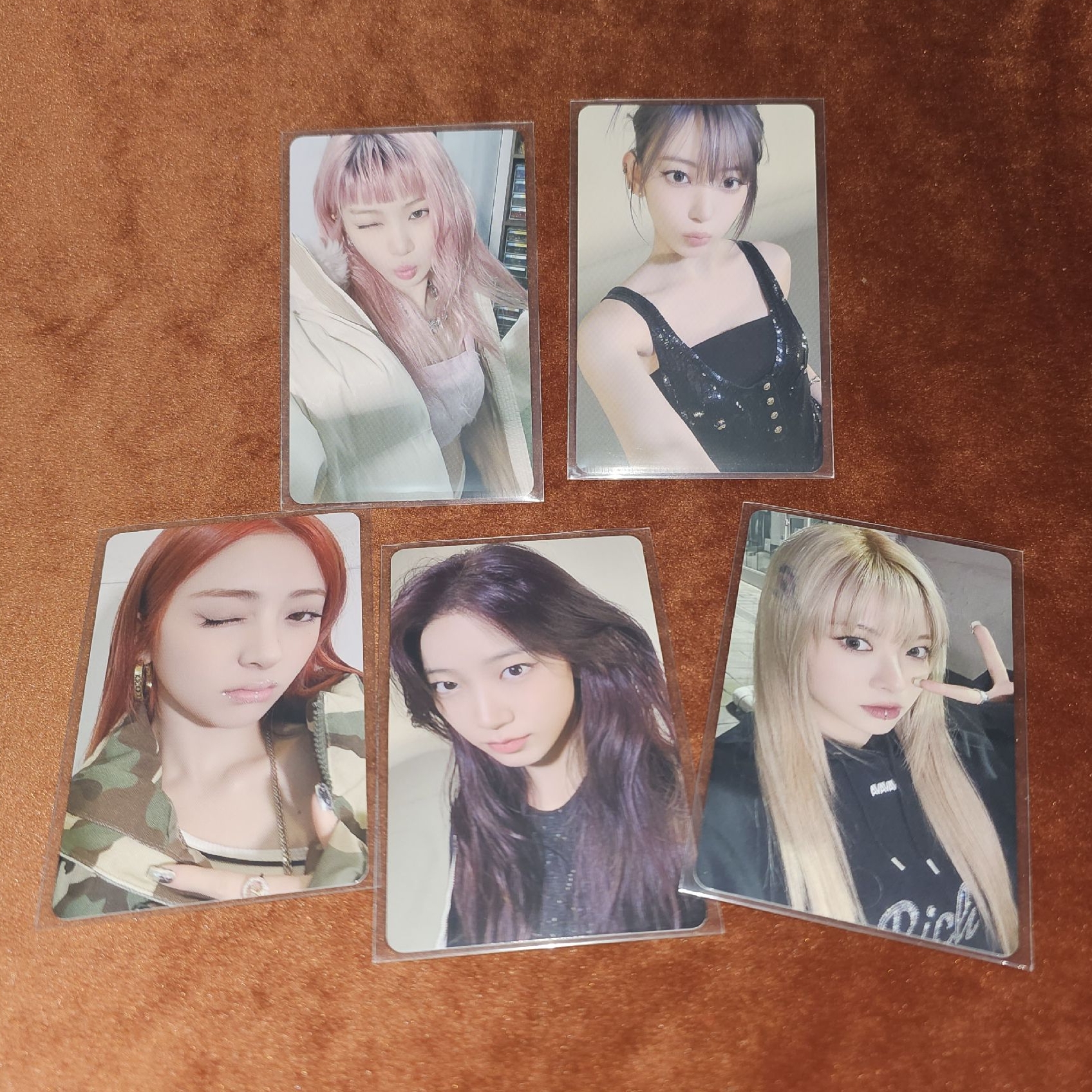 LE SSERAFIM EASY 來日紀念 幸運卡set