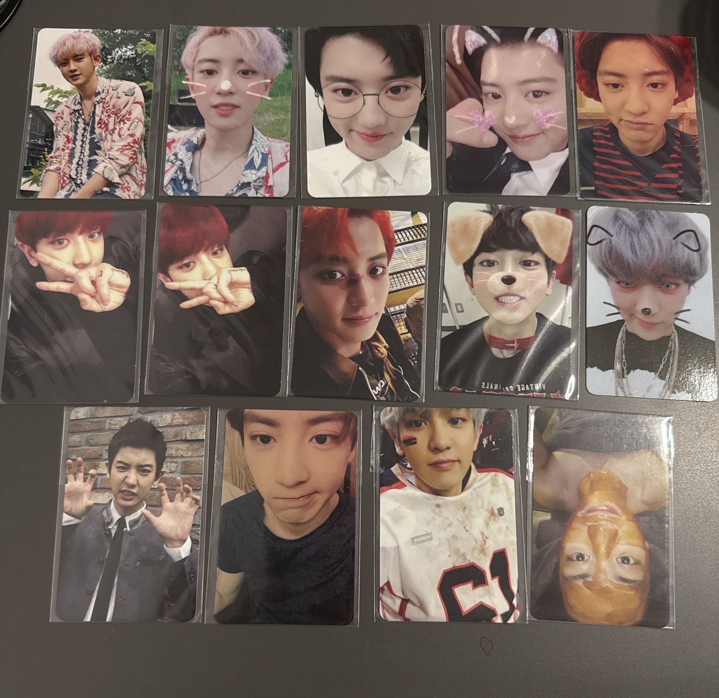 EXO 燦烈SM博物館卡