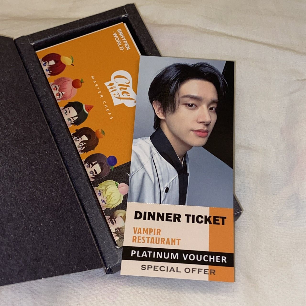 ENHYPEN WORLD JAKE 廚師 票根