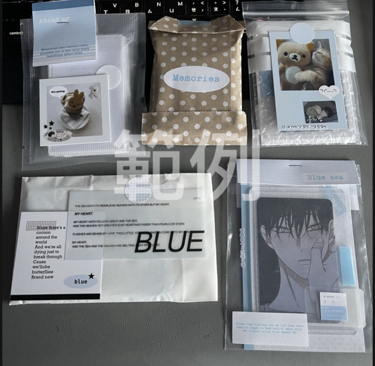 水邊之夜一彈隨機卡聞花 含綁一張虐美人 圖二打包範例