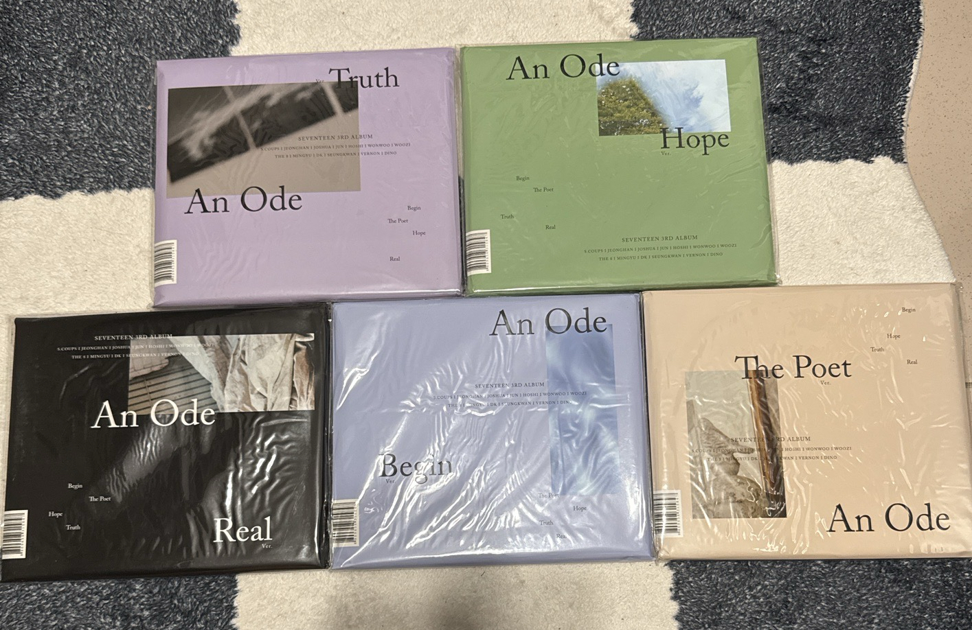 seventeen an ode無小卡 空專