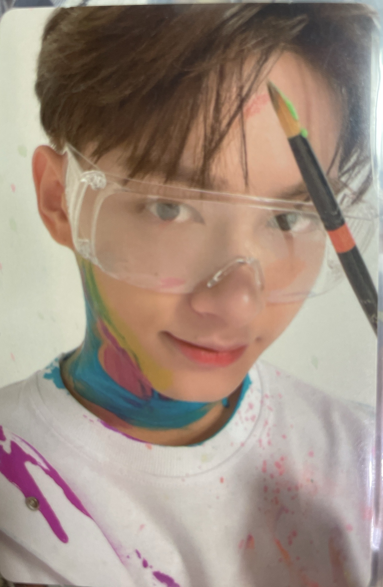 SEVENTEEN 文俊輝 正四 CARAT ver. 專輯卡 有兩張