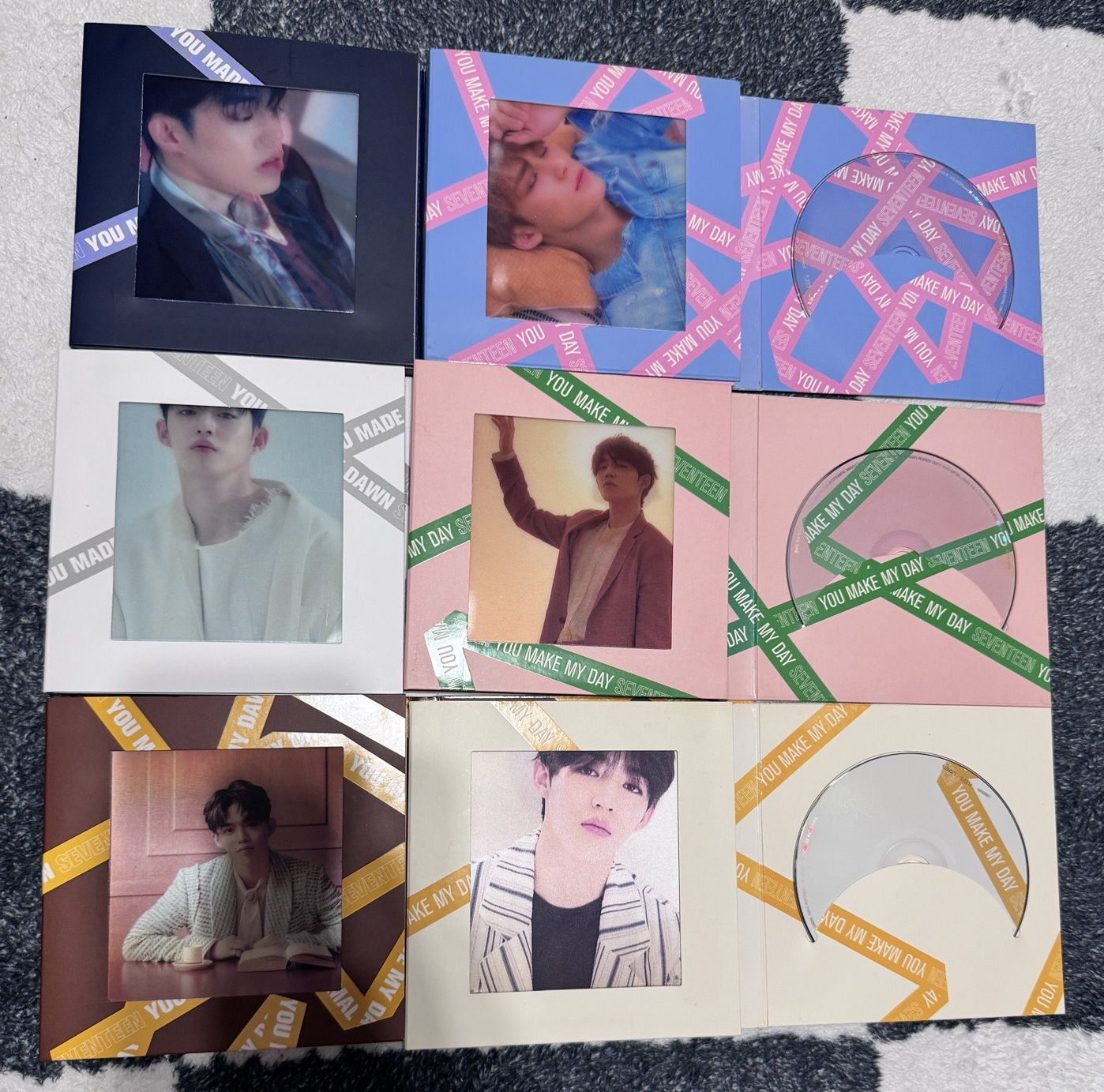 seventeen 迷五 迷六 無小卡空專