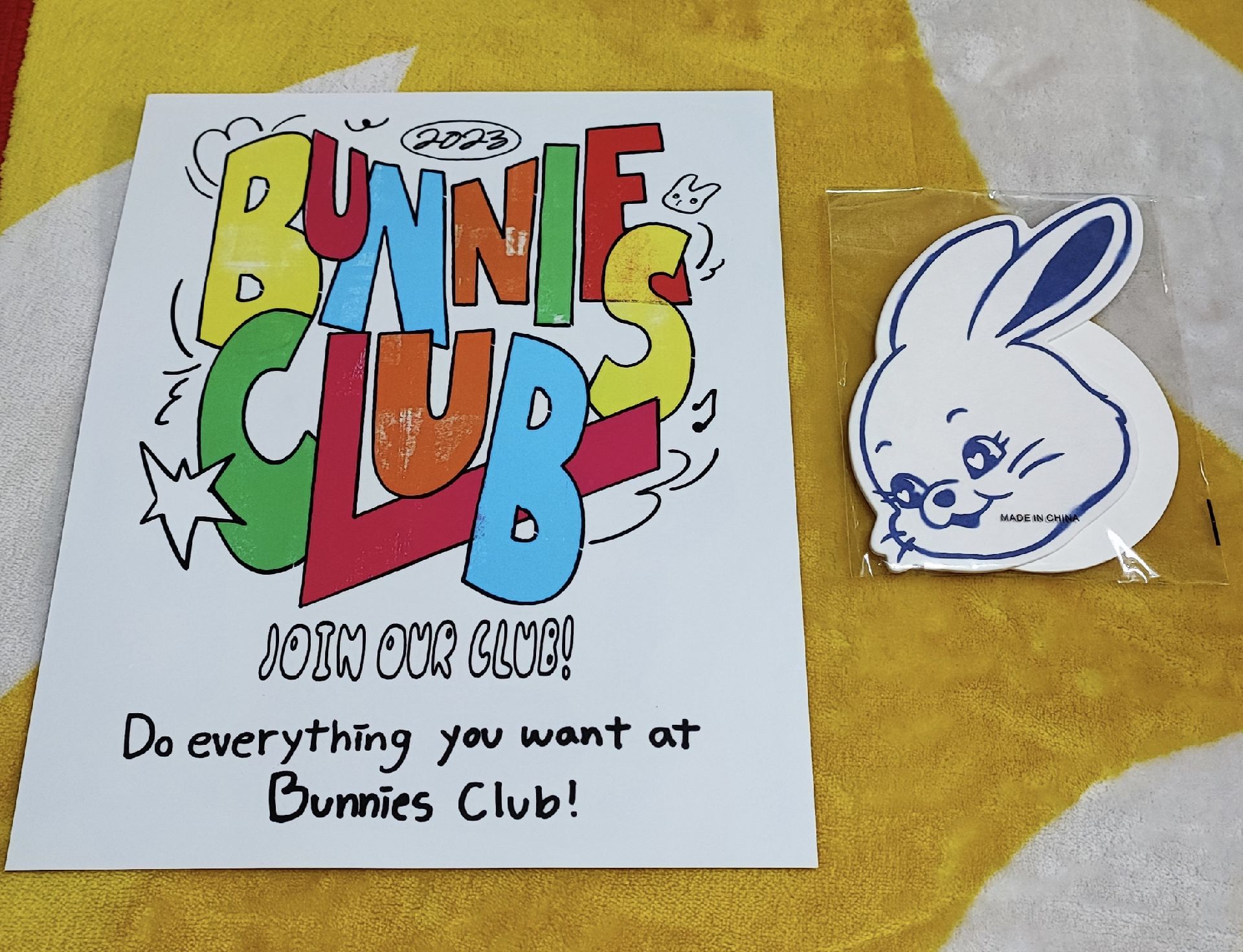 NewJeans 會員禮 一期 BUNNIES CLUB 2023 (不含小卡)