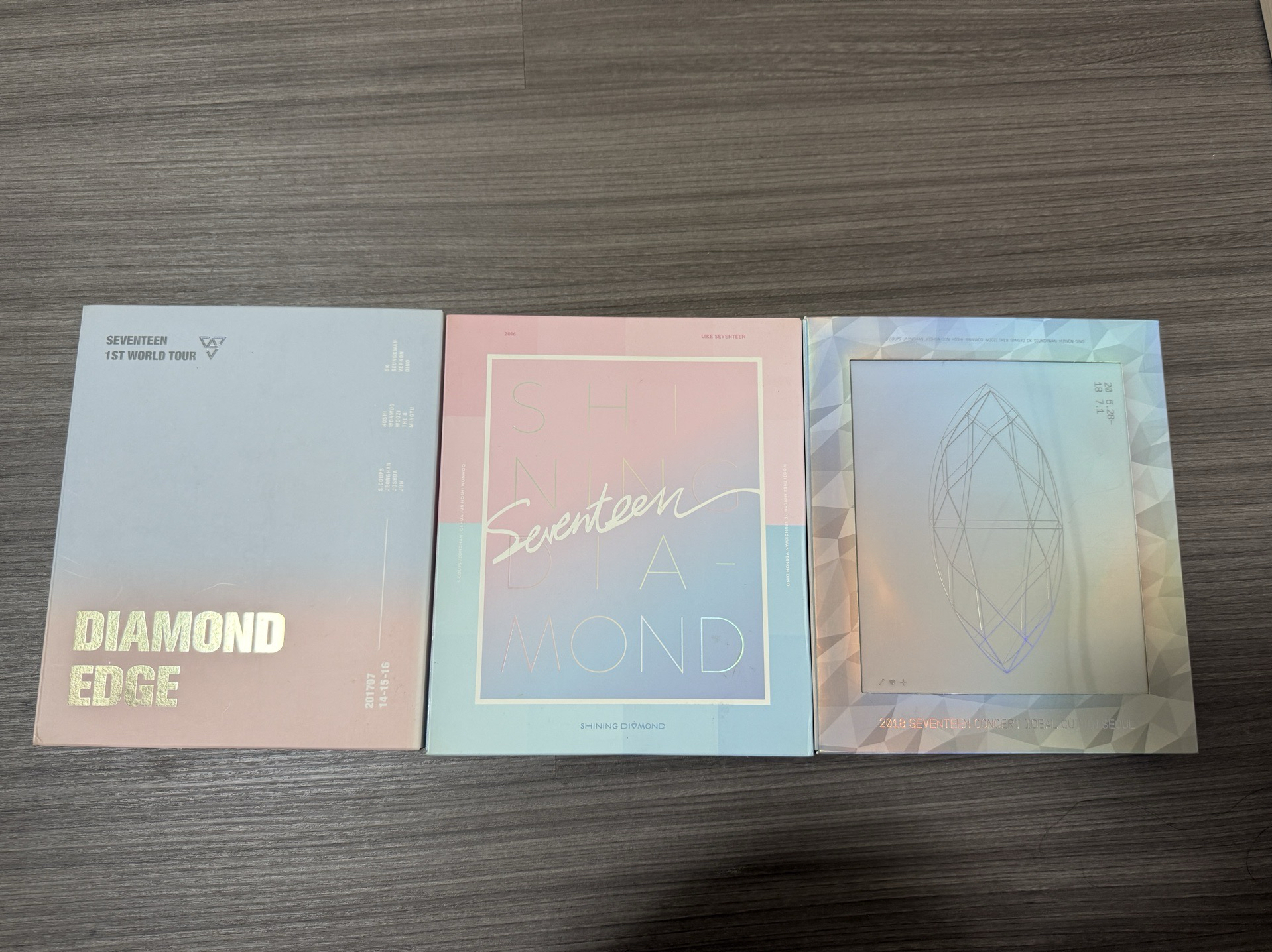 Seventeen 2016/2017/2018演唱會DVD 
