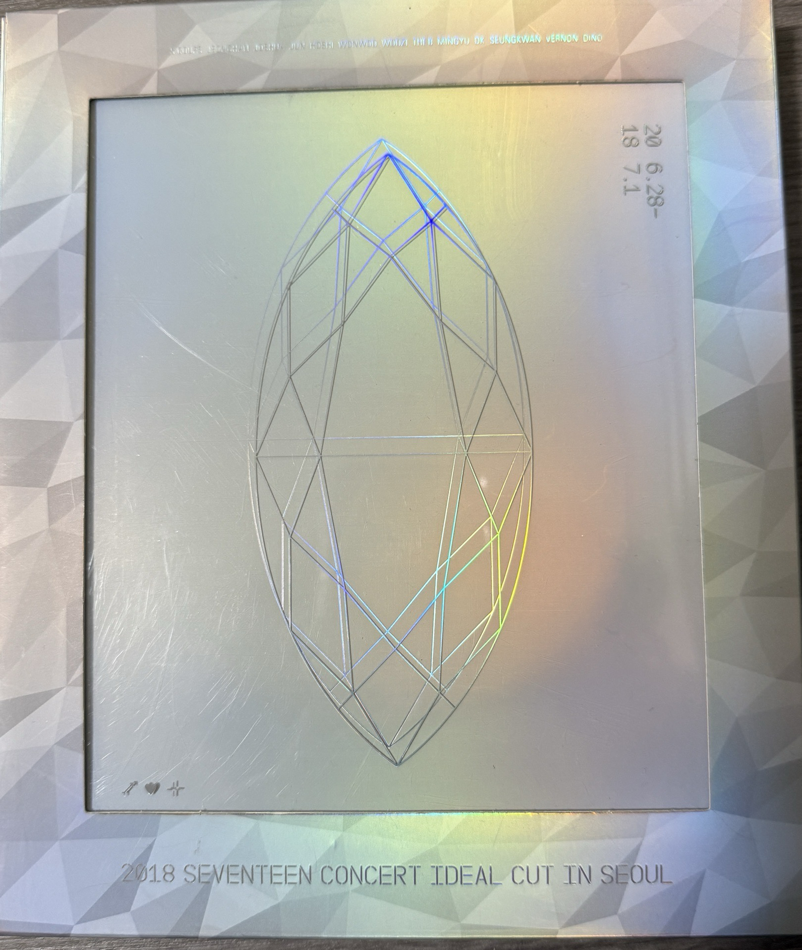 seventeen 2018 ideal cut   