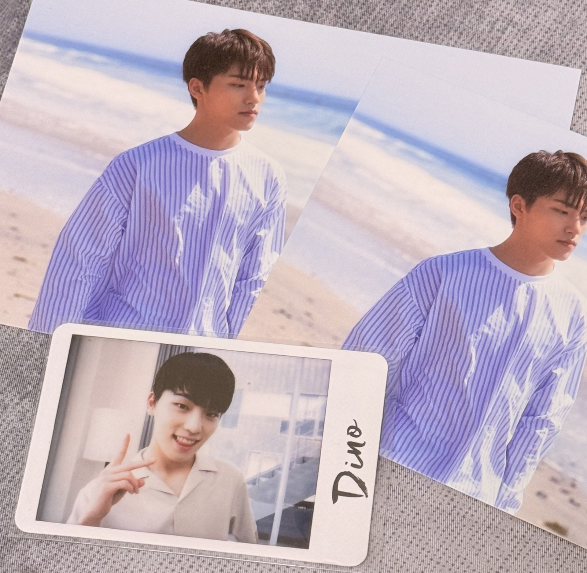 燦尼迷四海邊明信片*2+咬舌專卡