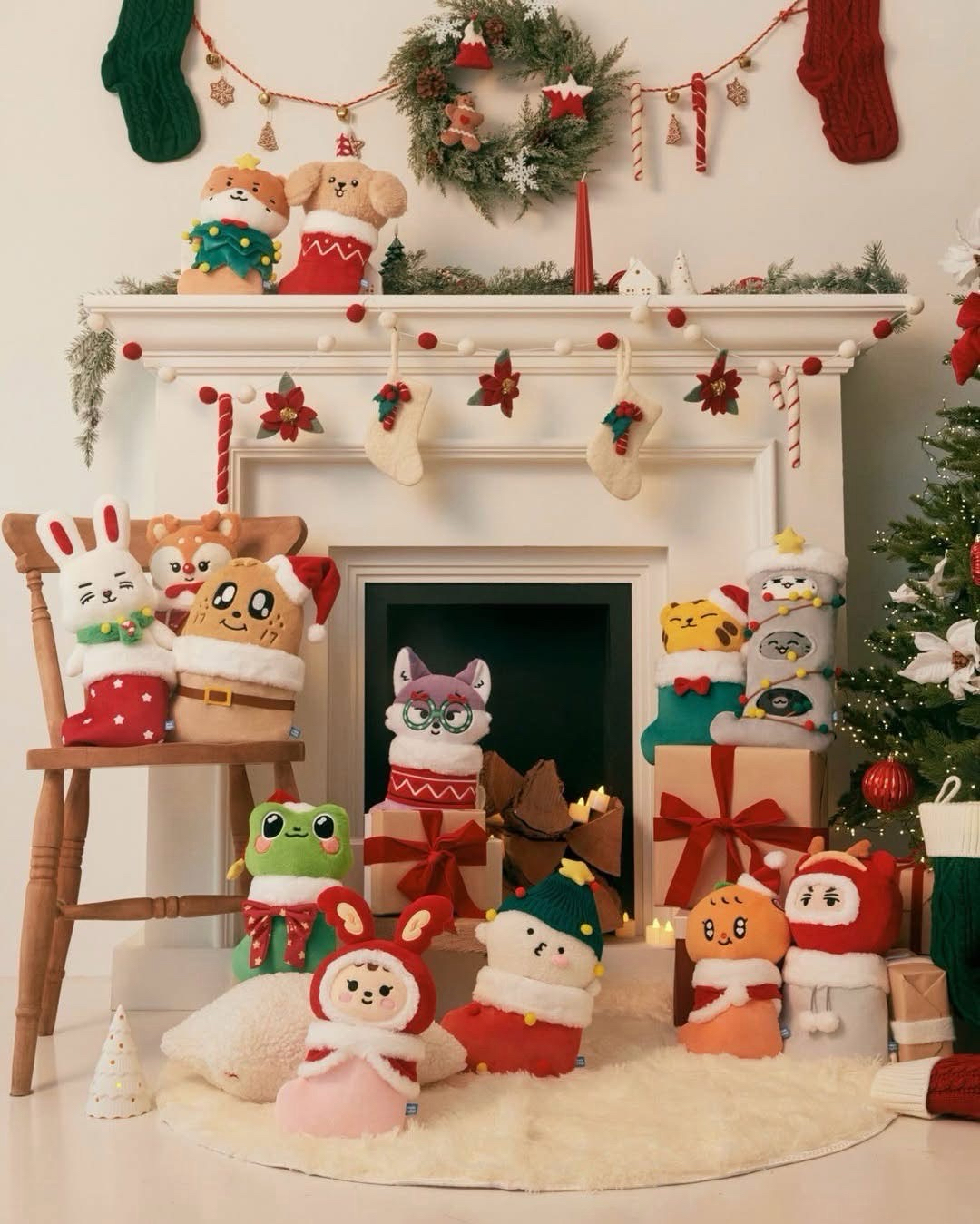 [全新］SVT MINITEEN plush doll 聖誕大娃(S.COUPS/Jeonghan已售出） 大全套！