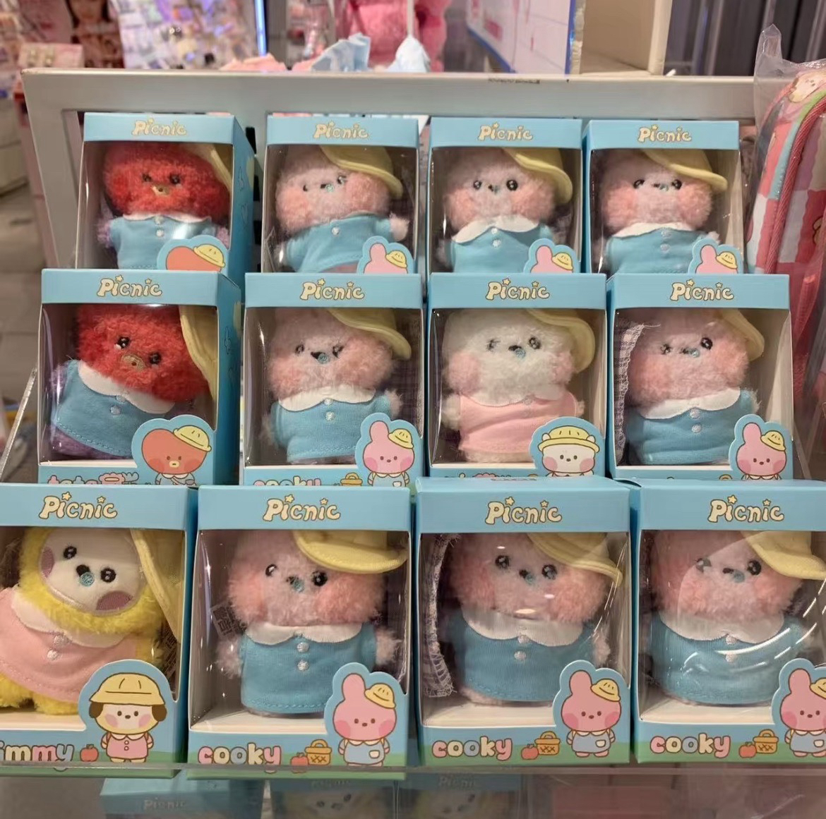 BT21野餐娃娃 盒娃