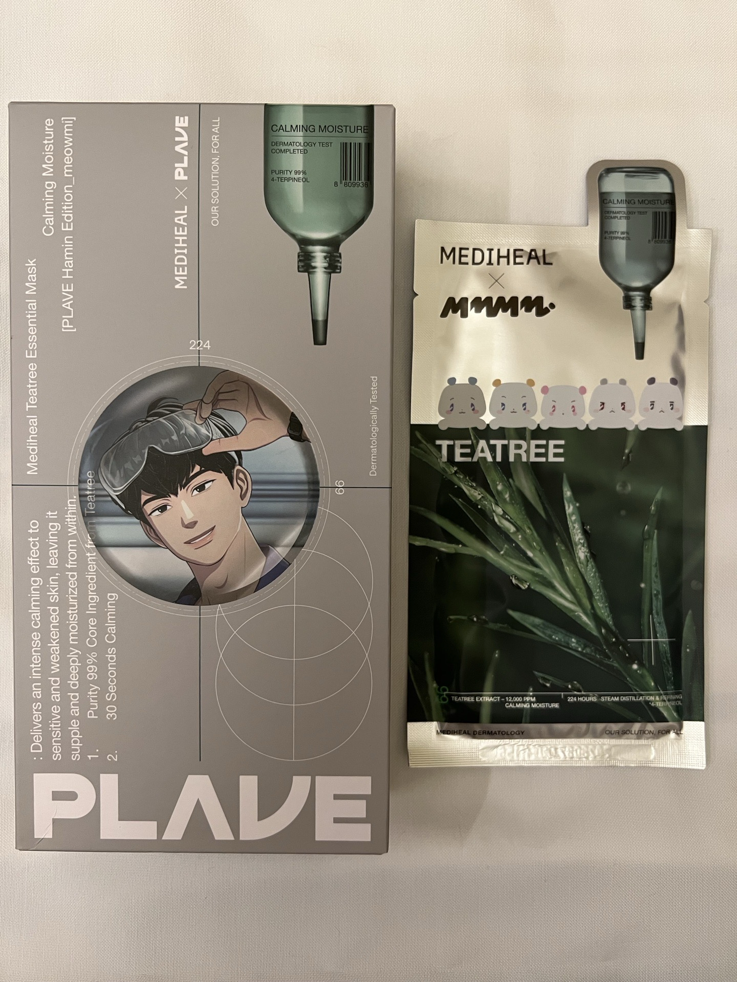 🖤茶樹舒緩保濕面膜（單片）