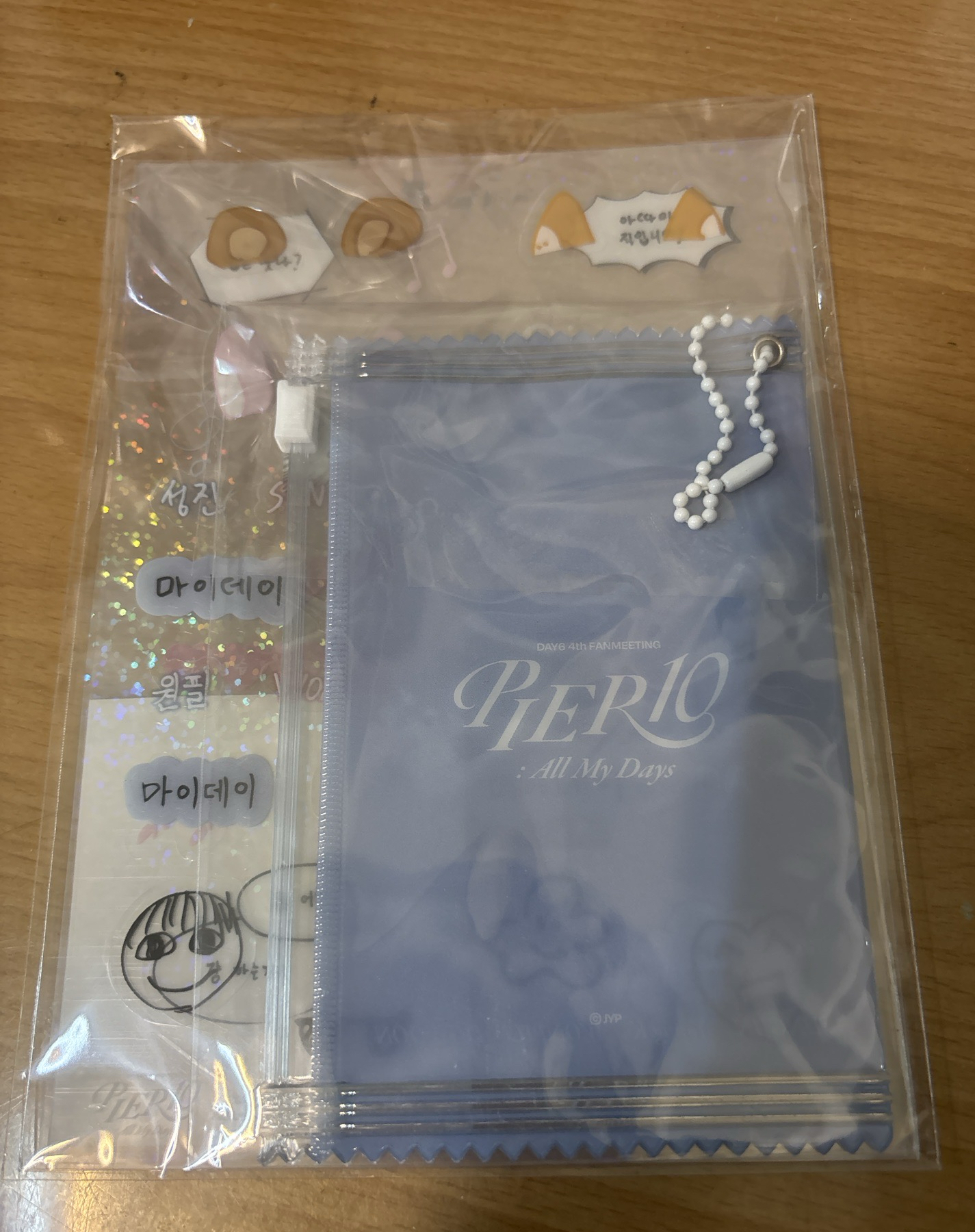 DAY6 見面會 小卡收納袋裝飾組（無小卡）