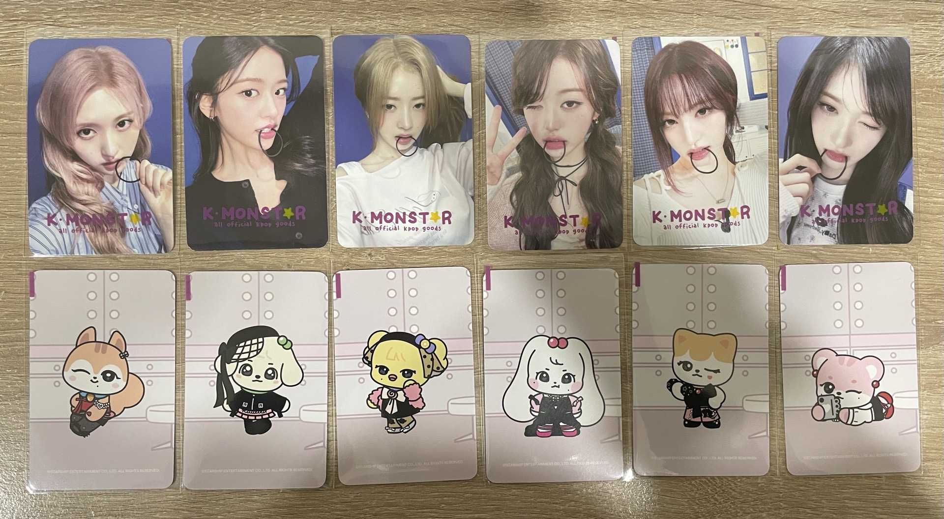 IVE  KM 台北簽售卡 簽售卡 K-MONSTAR 