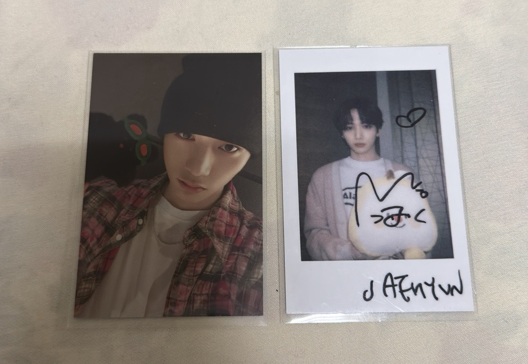 HOW? yzy 青島線下 簽售卡 復刻水果拍立得 HAN TATPUNG 娃卡