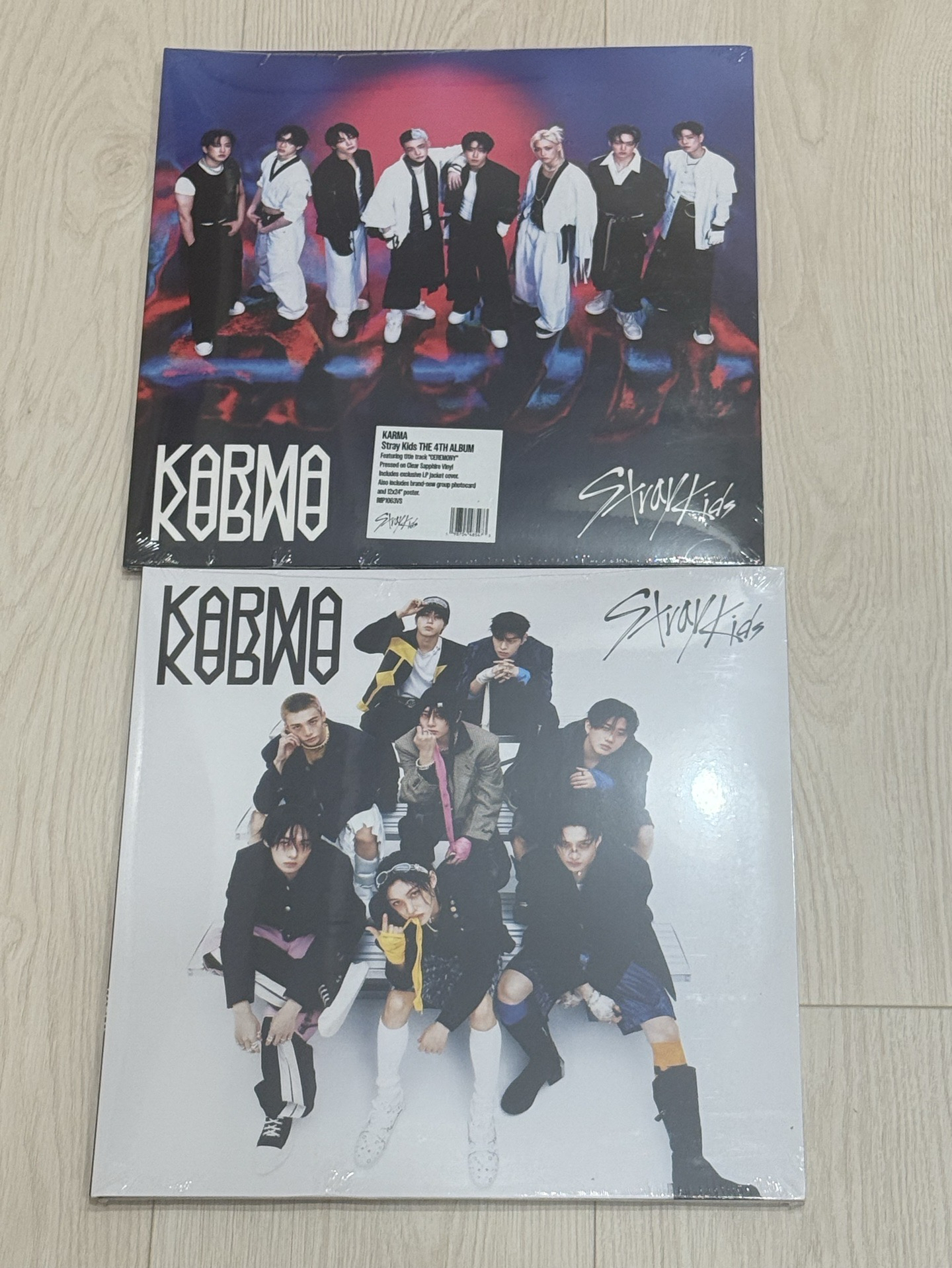 全新黑+藍版karma 黑膠