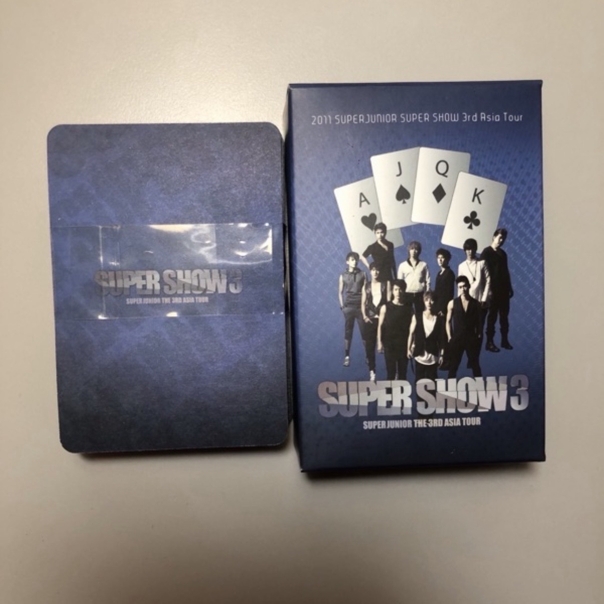 Super Junior SS3官方撲克牌 全新