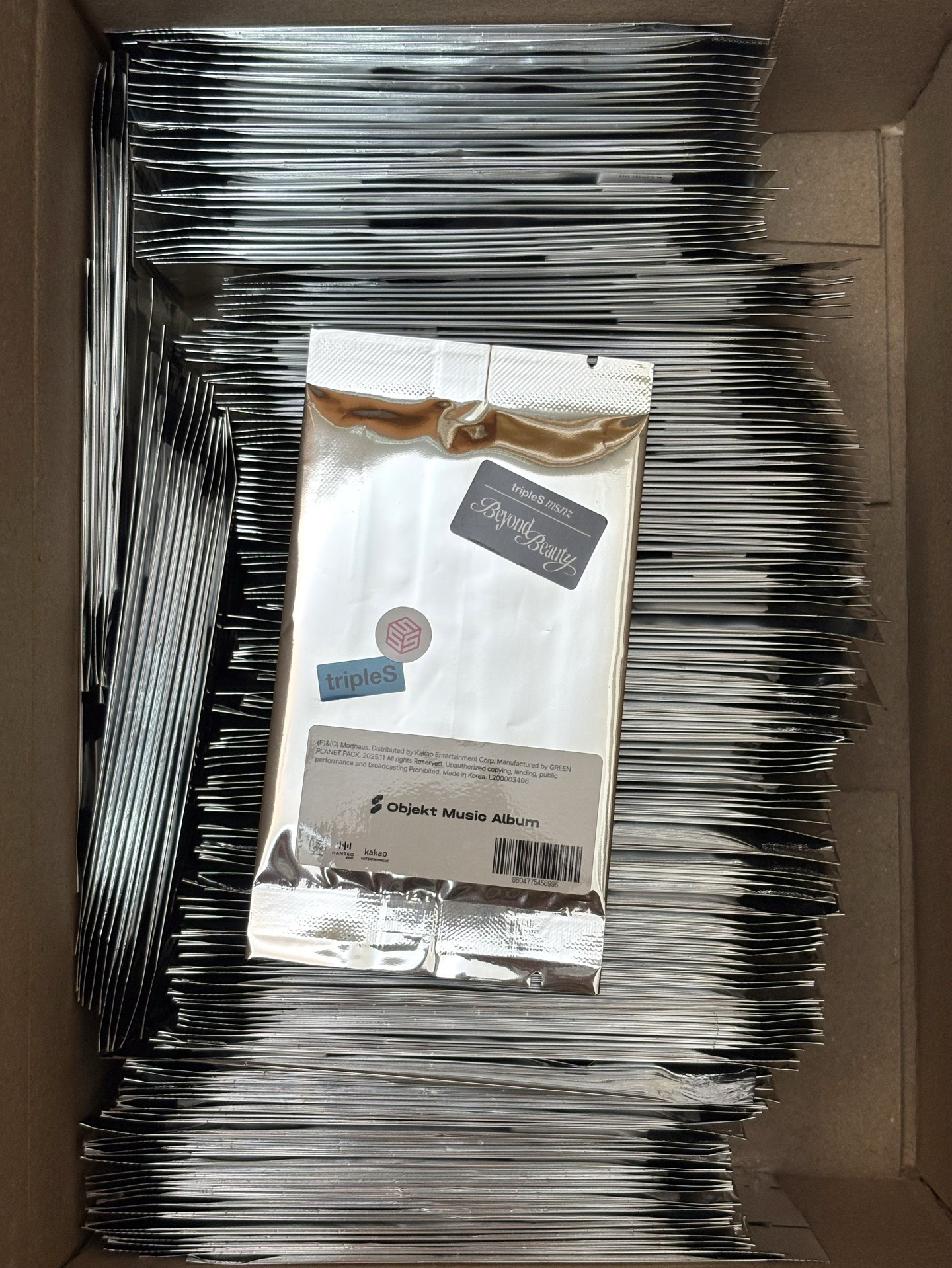 tripleS msnz Beyond Beauty Object Music Album OMA 電子專 未拆專 專輯