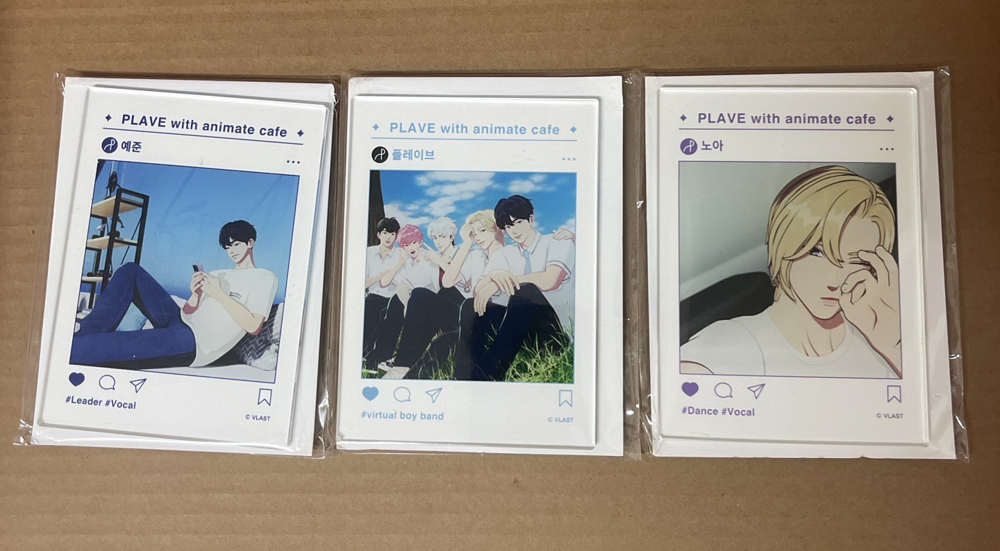 PLAVE 安美咖啡廳 sns立牌